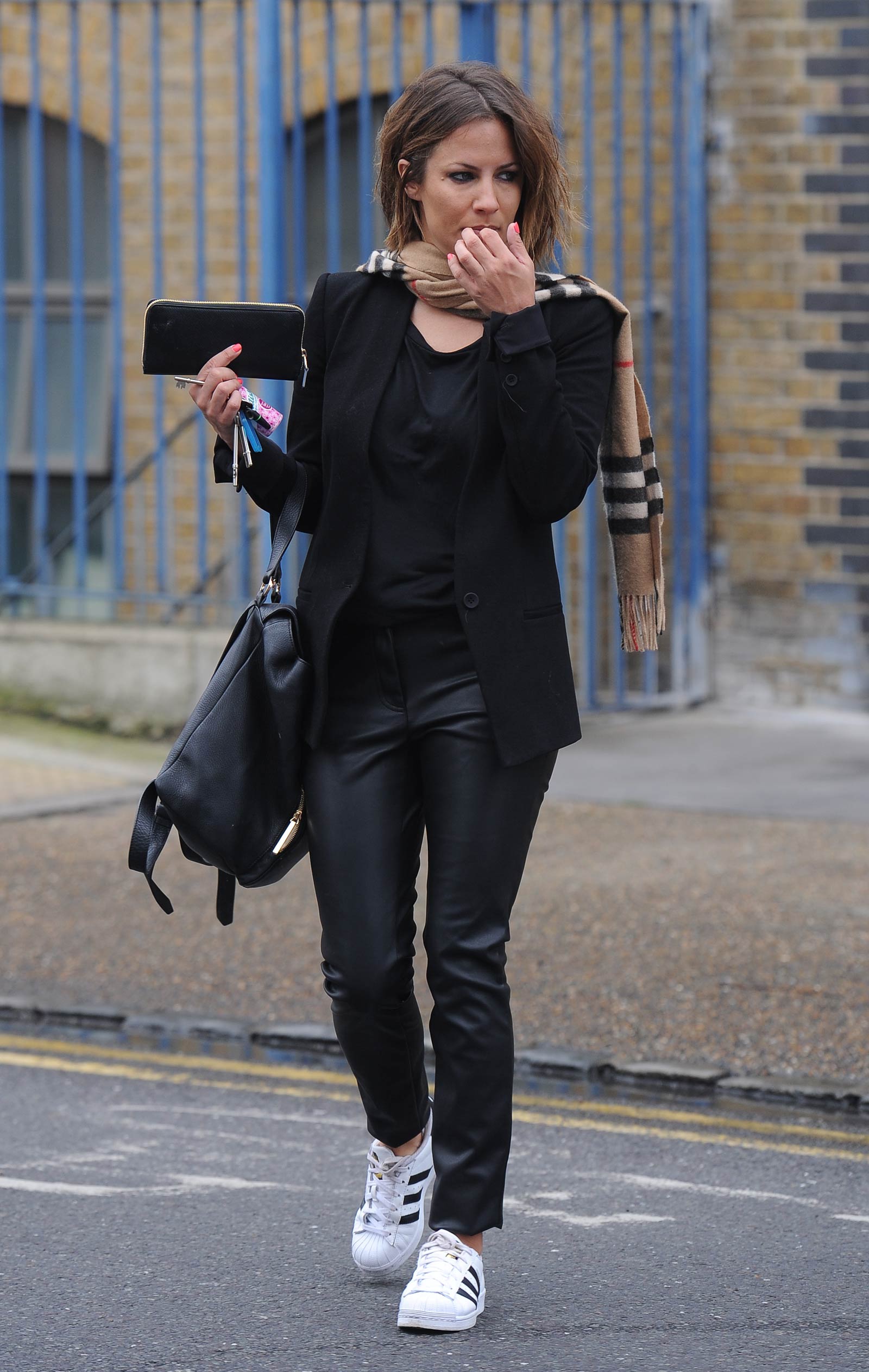 Caroline Flack at Rehearsal studios in West London