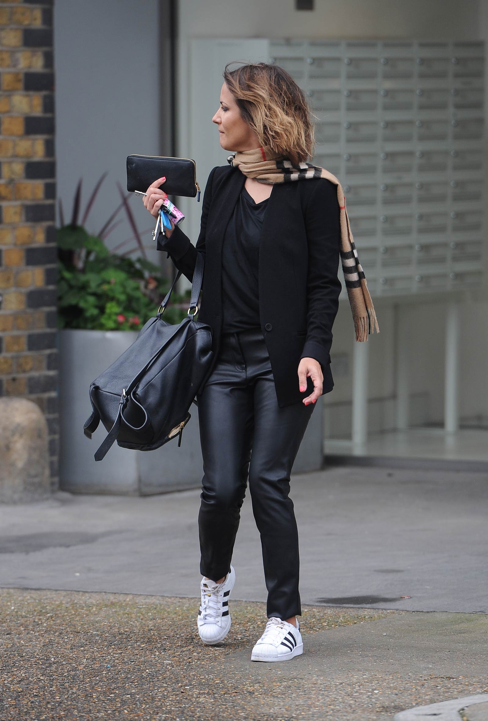 Caroline Flack at Rehearsal studios in West London