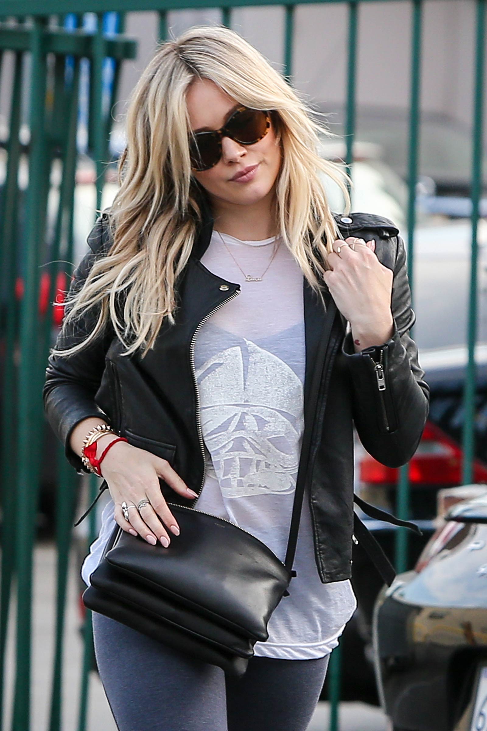 Hilary Duff out in Beverly Hills