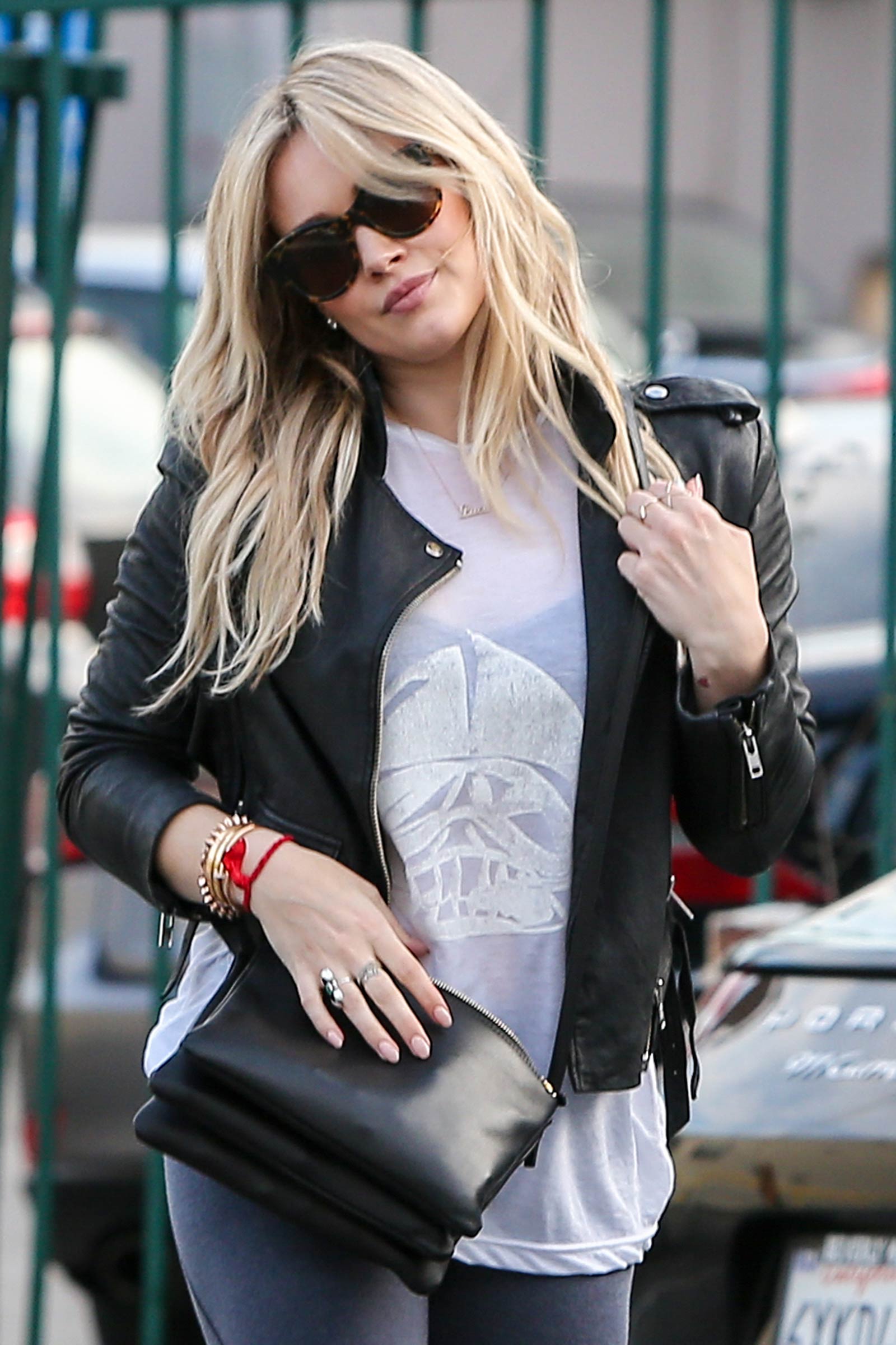 Hilary Duff out in Beverly Hills