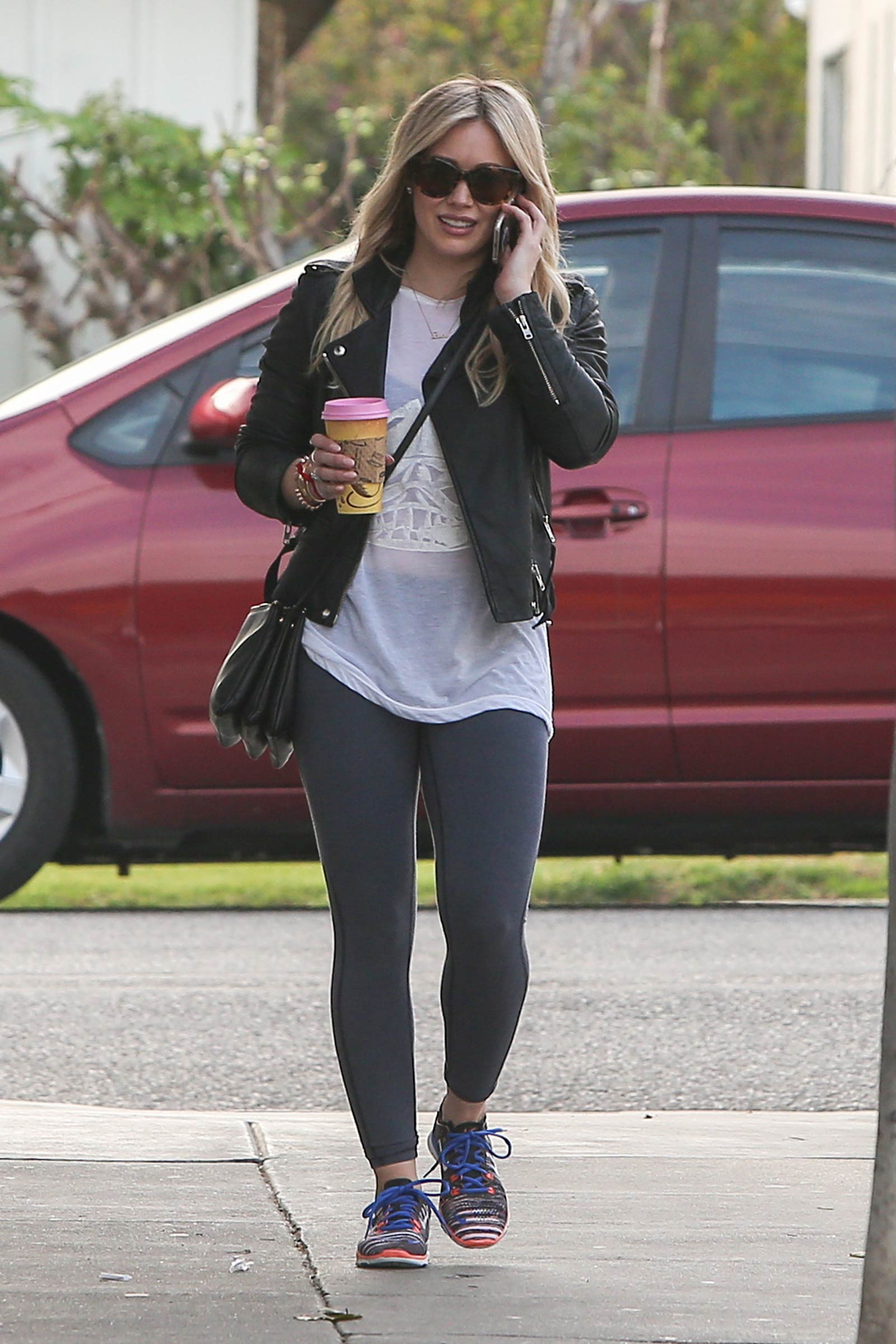 Hilary Duff out in Beverly Hills