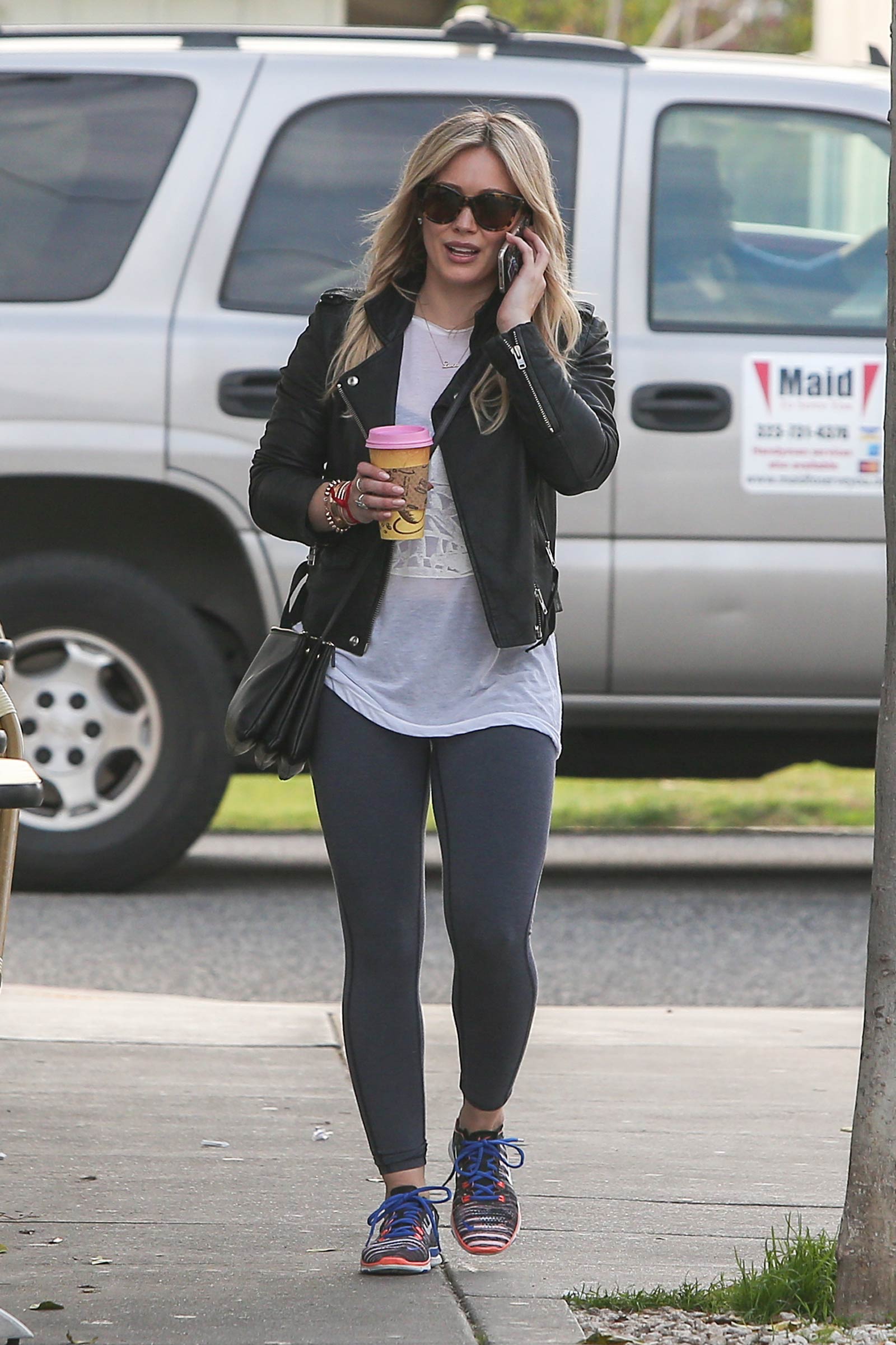 Hilary Duff out in Beverly Hills