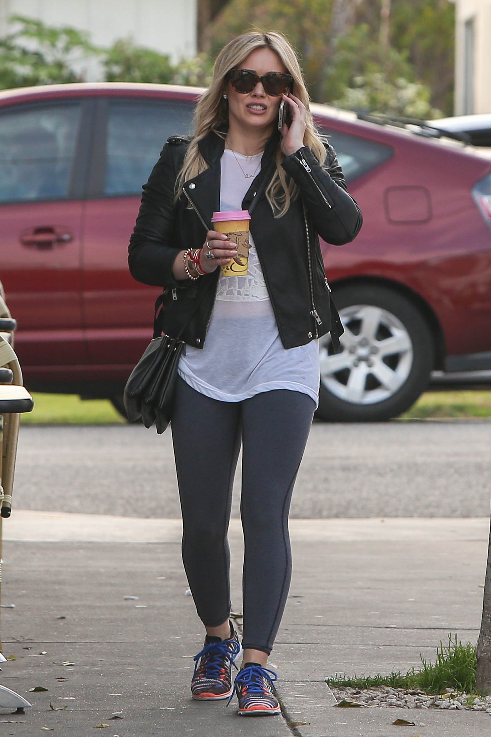 Hilary Duff out in Beverly Hills