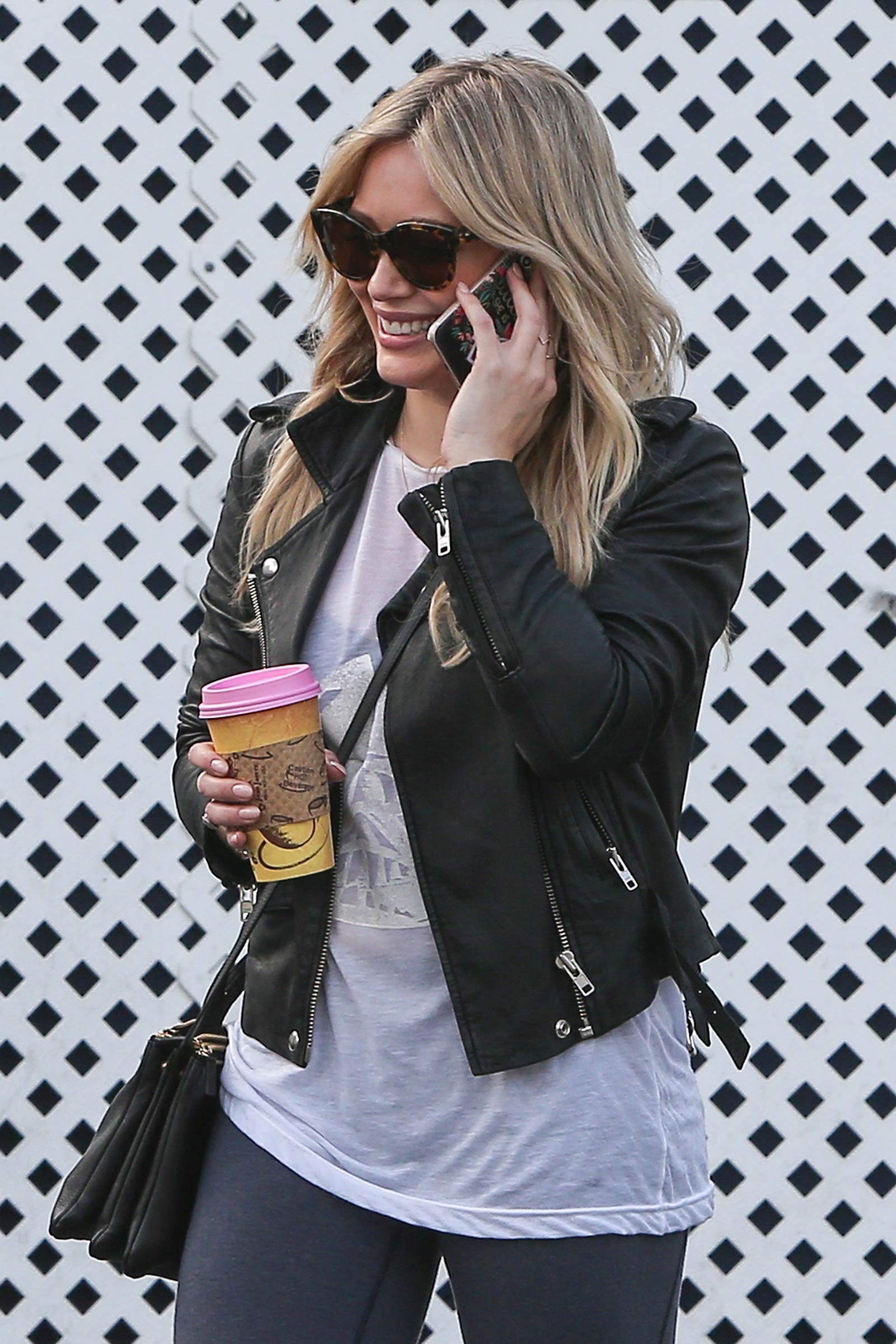 Hilary Duff out in Beverly Hills