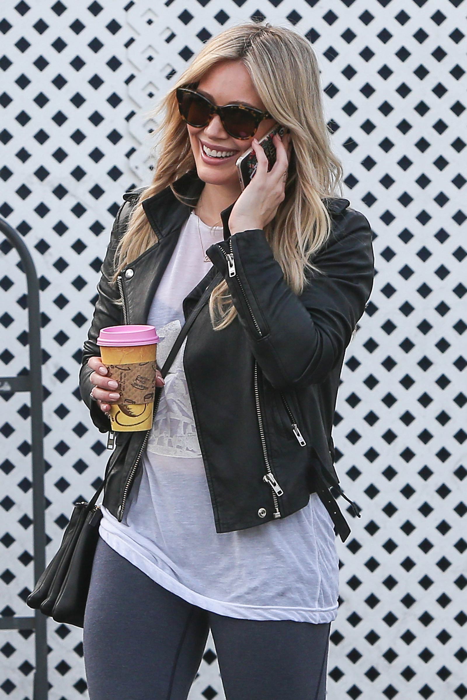 Hilary Duff out in Beverly Hills