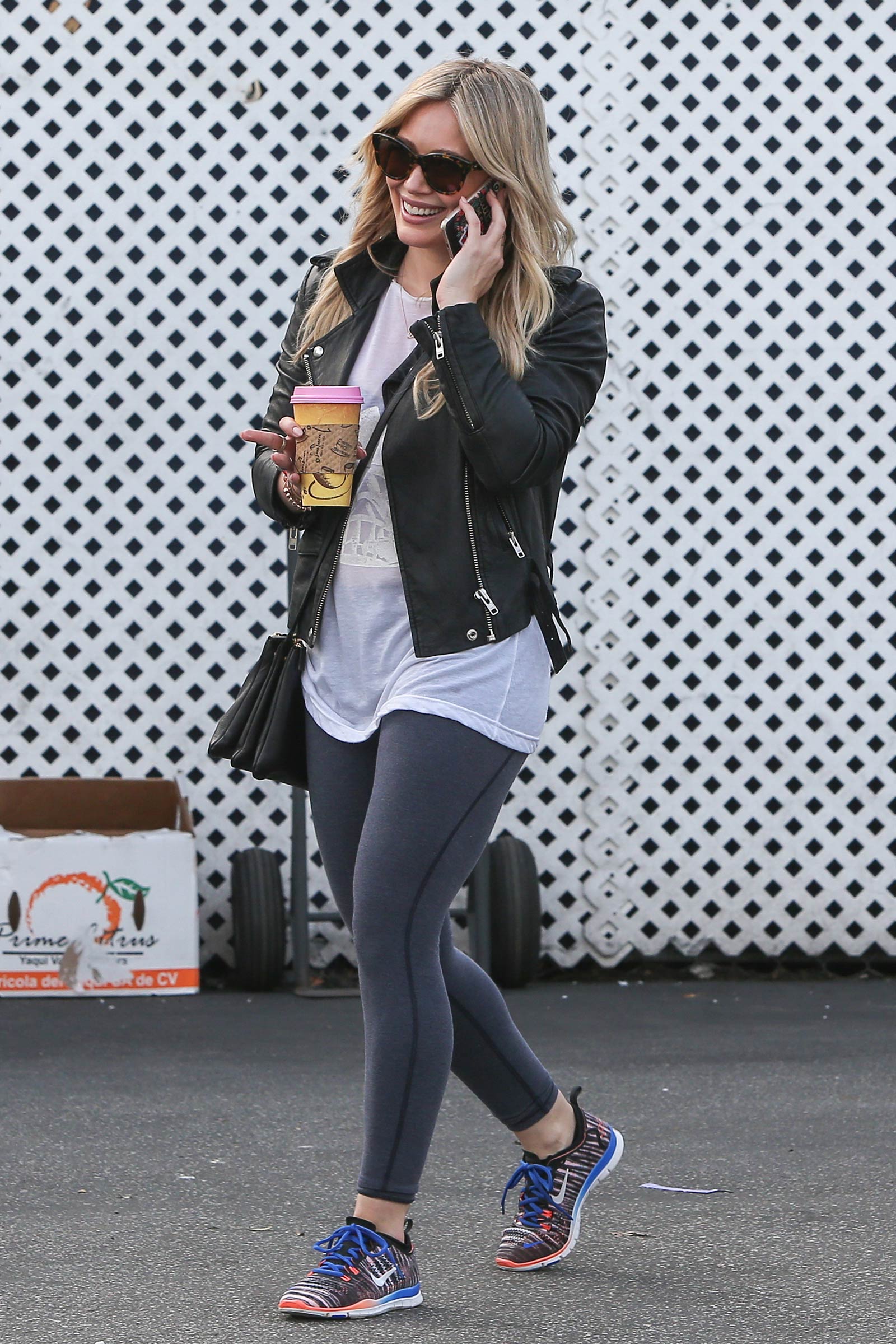 Hilary Duff out in Beverly Hills