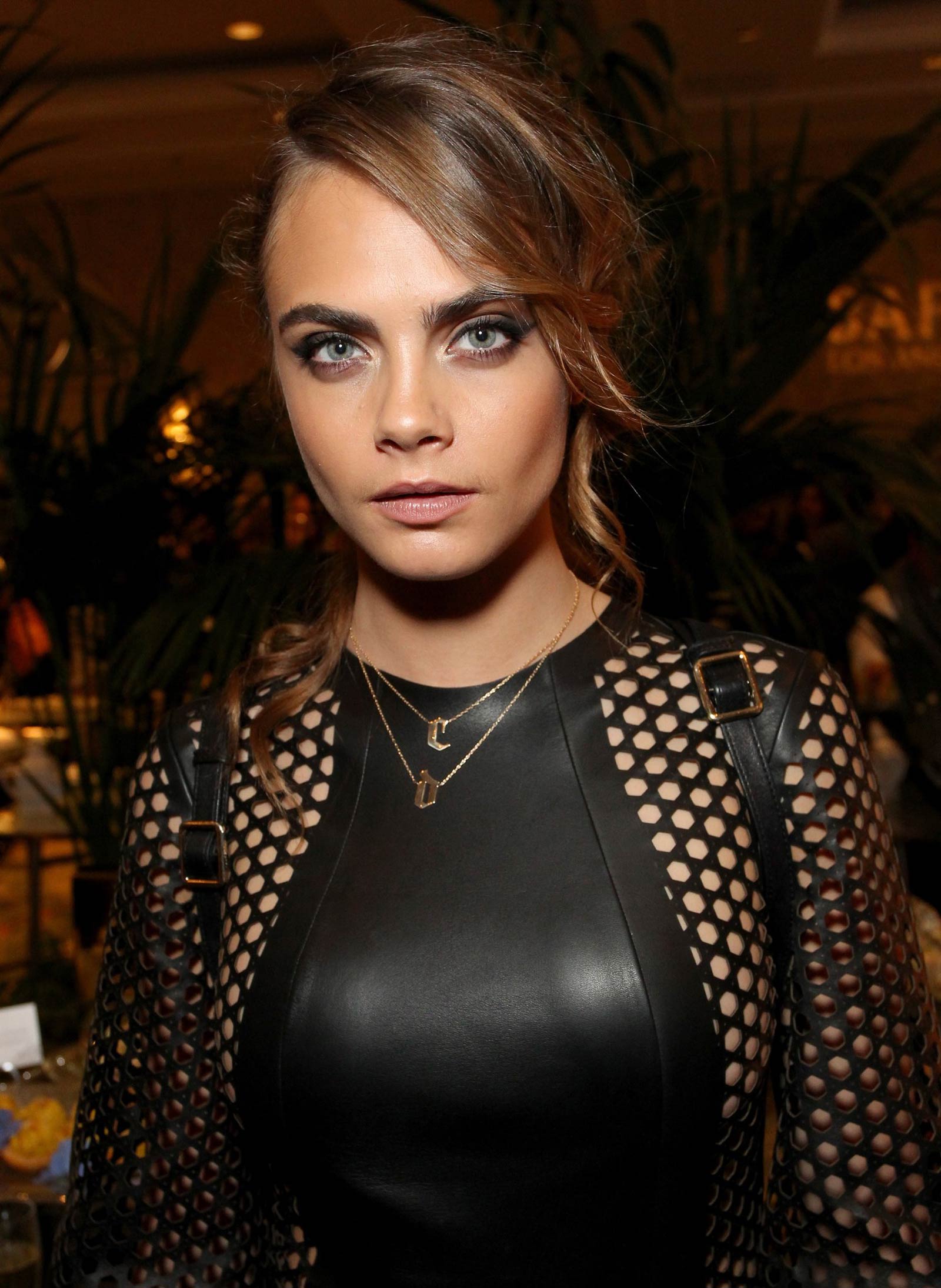 Cara Delevingne attends the BAFTA Los Angeles Tea Party