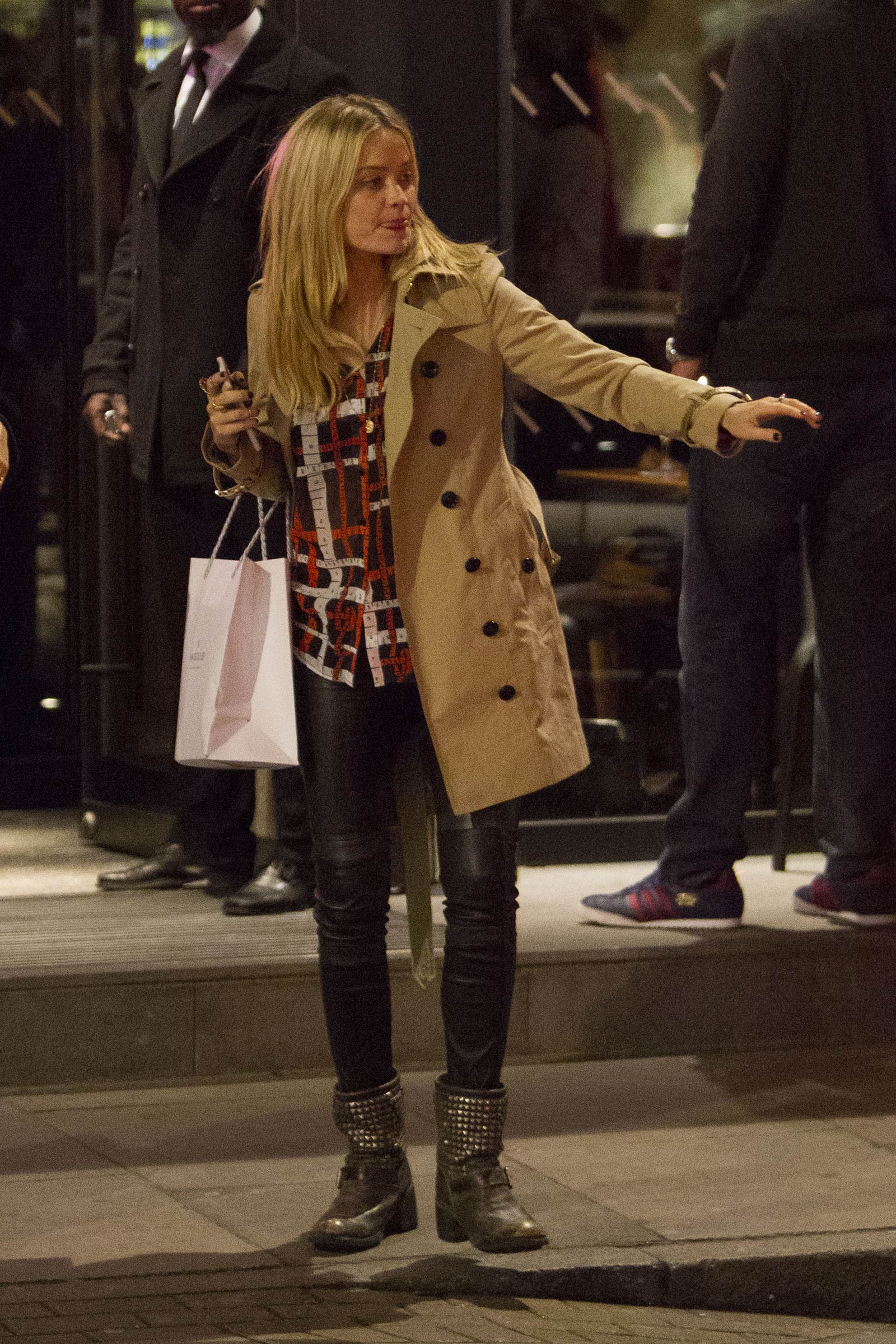 Laura Whitmore night out in London