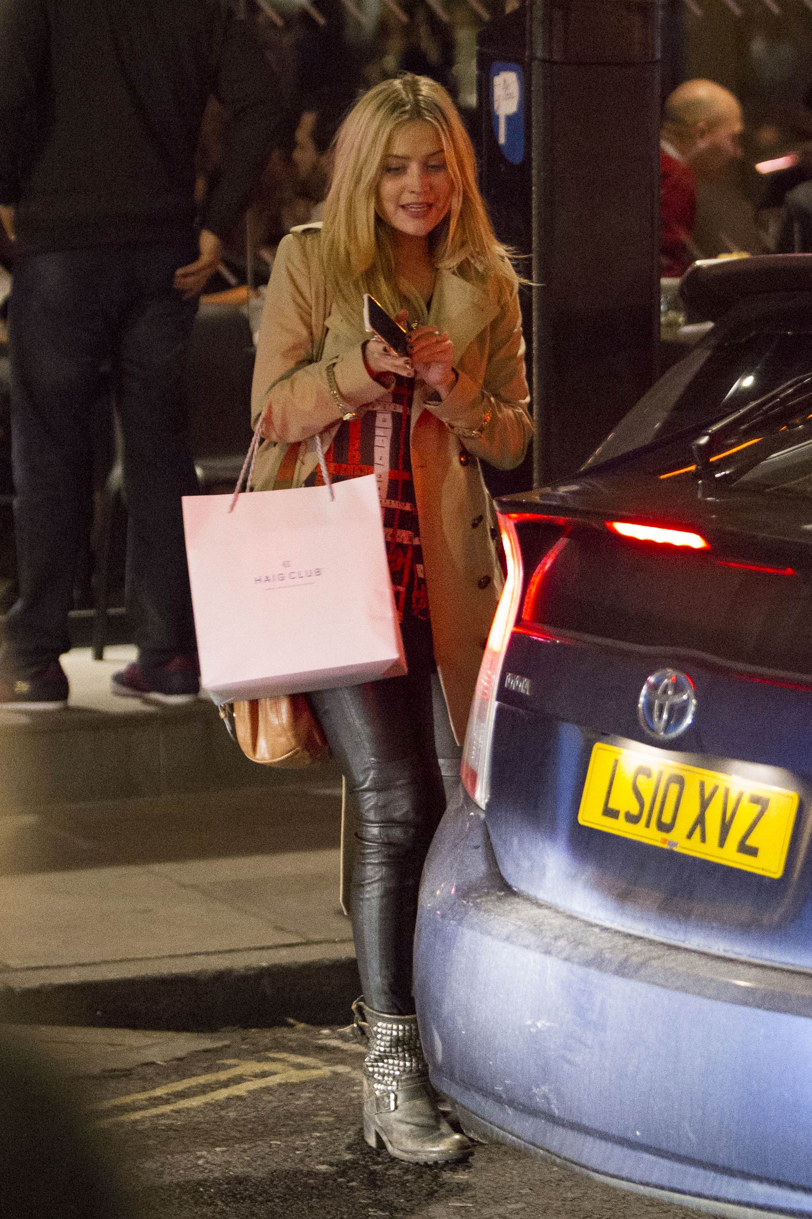 Laura Whitmore night out in London