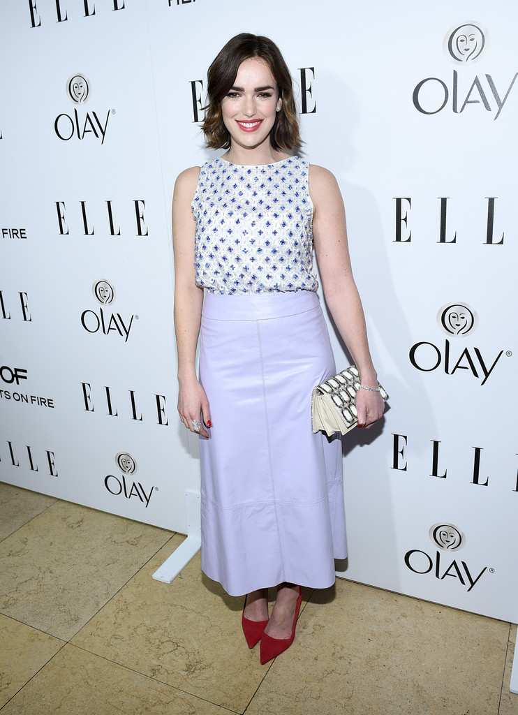 Elizabeth Henstridge attends ELLE’s Annual Women in Television Celebration