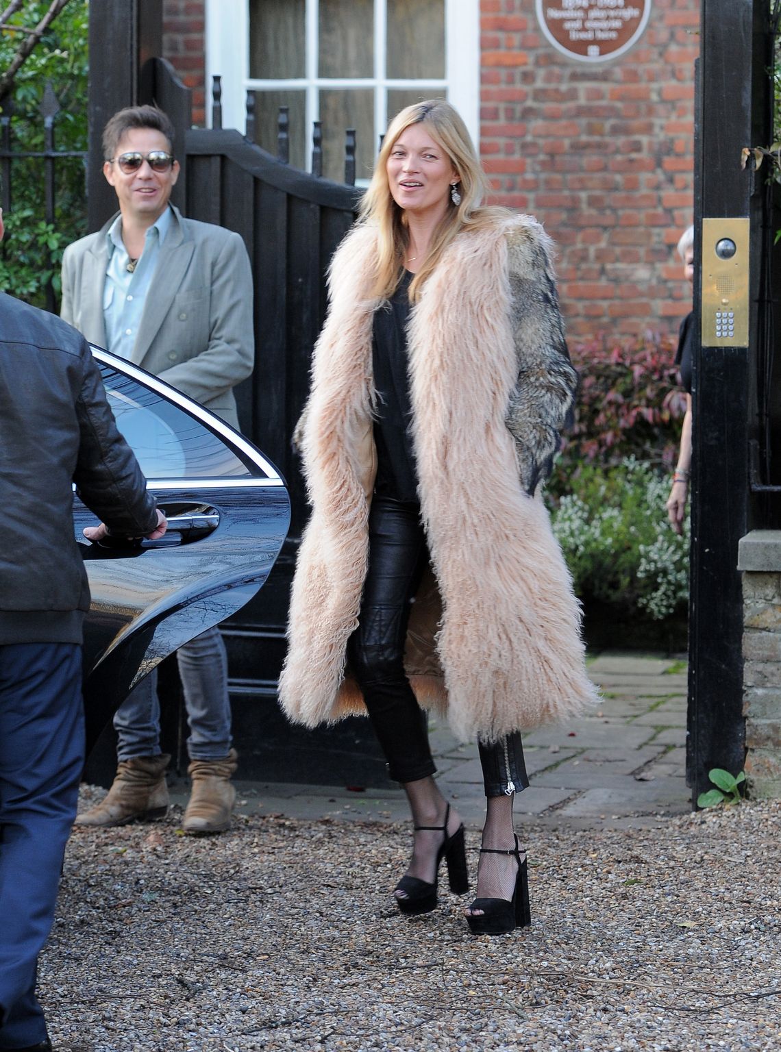 Kate Moss heads to the Cotswolds to celebrate her 41st birthday