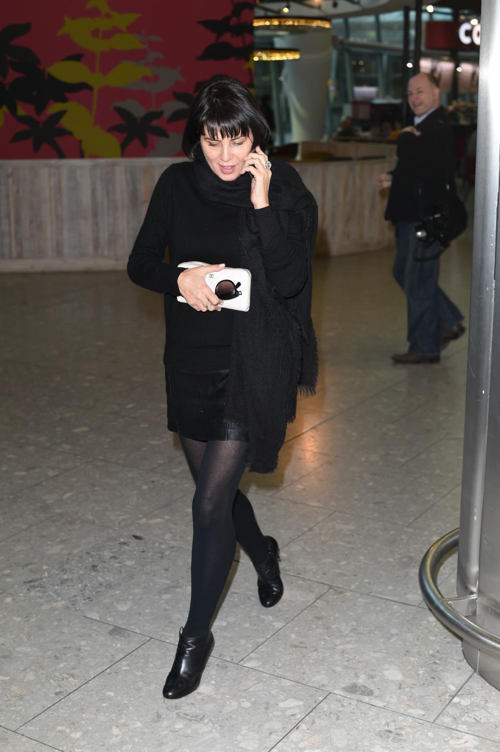 Sadie Frost seen at Heathrow airport