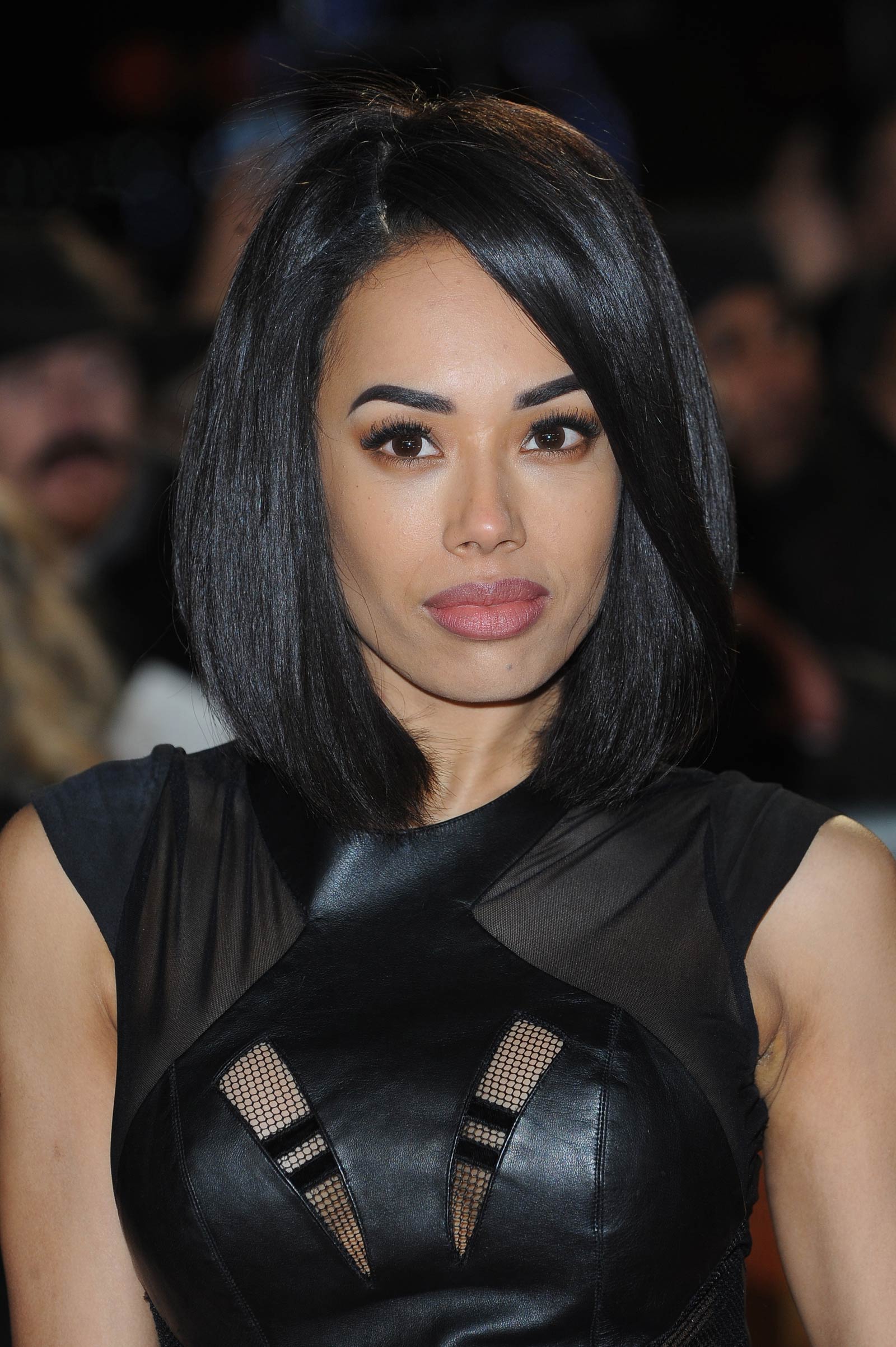 Jade Ewen attends Mortdecai London premiere