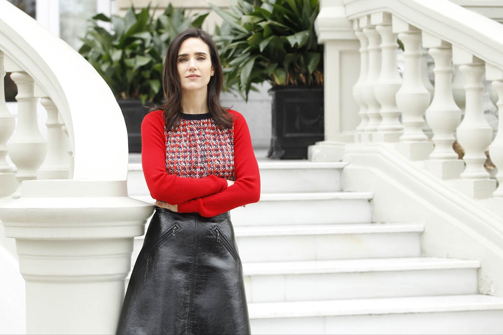 Jennifer Connelly attends Aloft photocall in Madrid