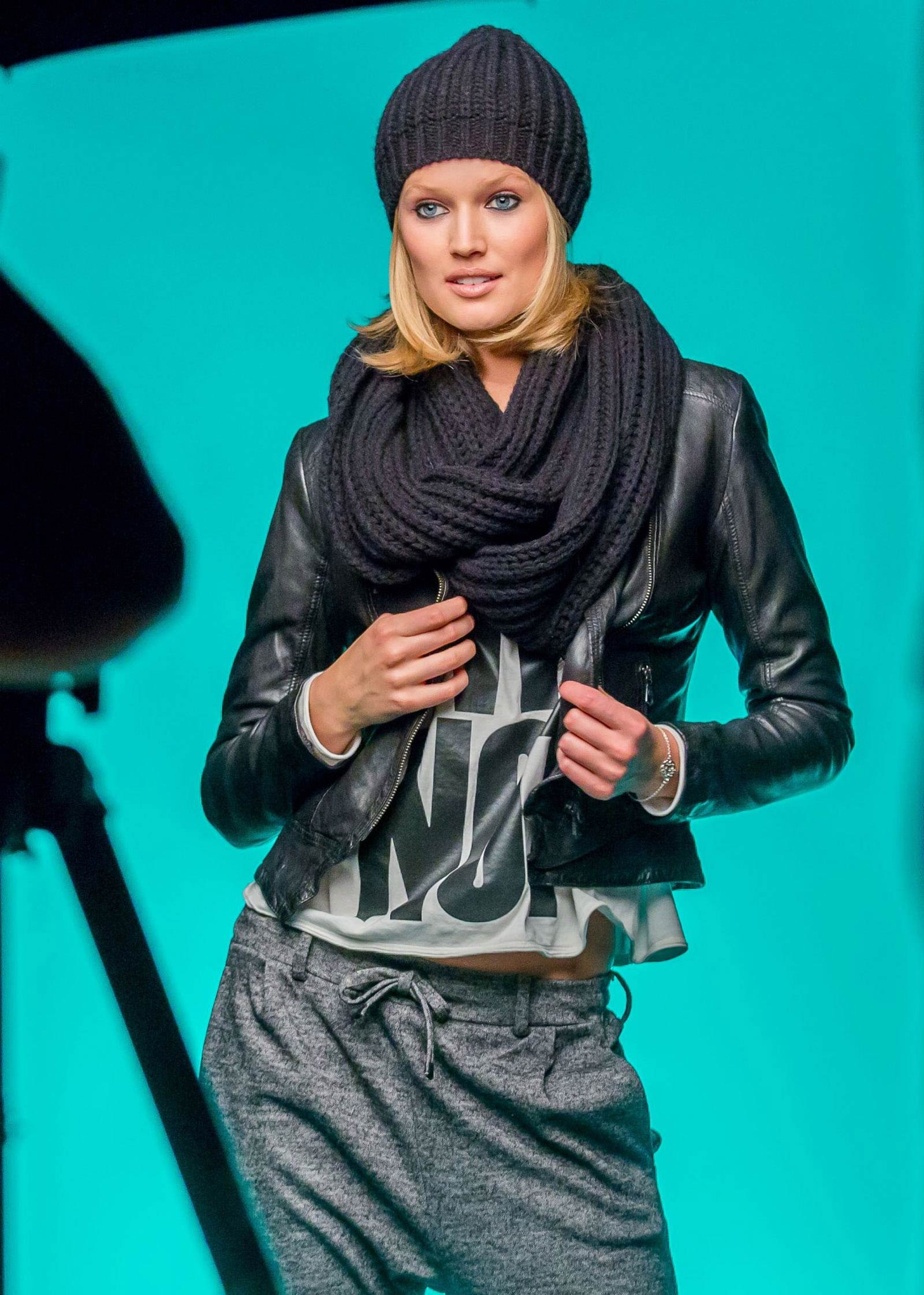 Toni Garrn photoshoot for PKZ Men & Women