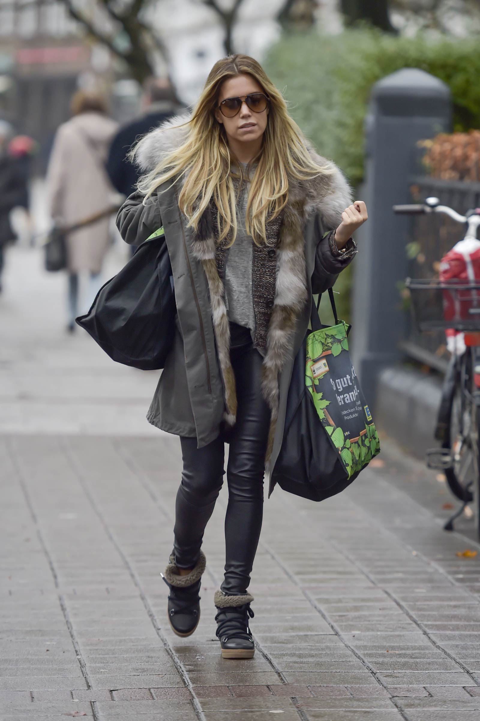 Sylvie Meis out and about in Hamburg