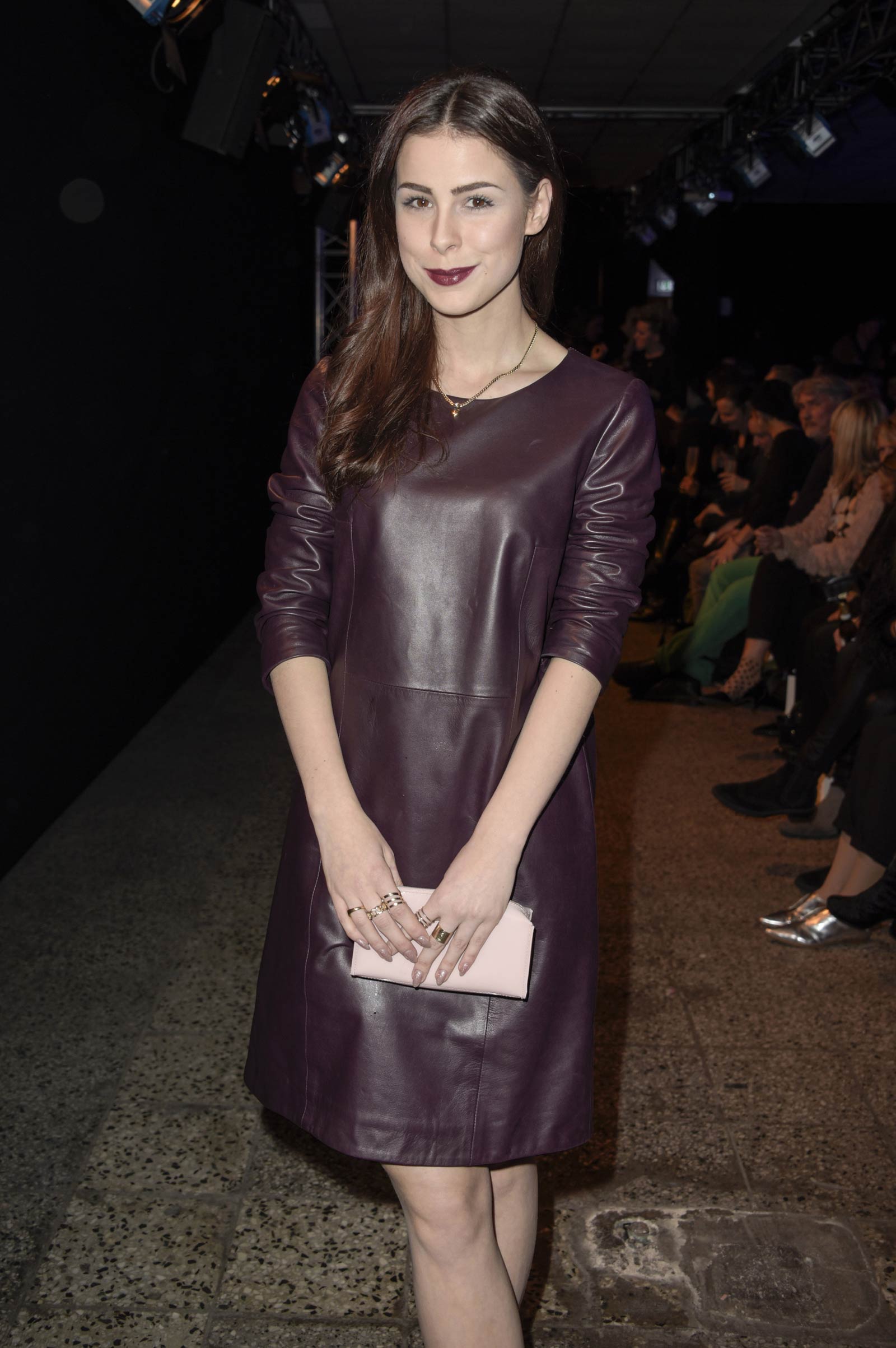 Lena Meyer Landrut attends Mercedes Benz Fashion Week