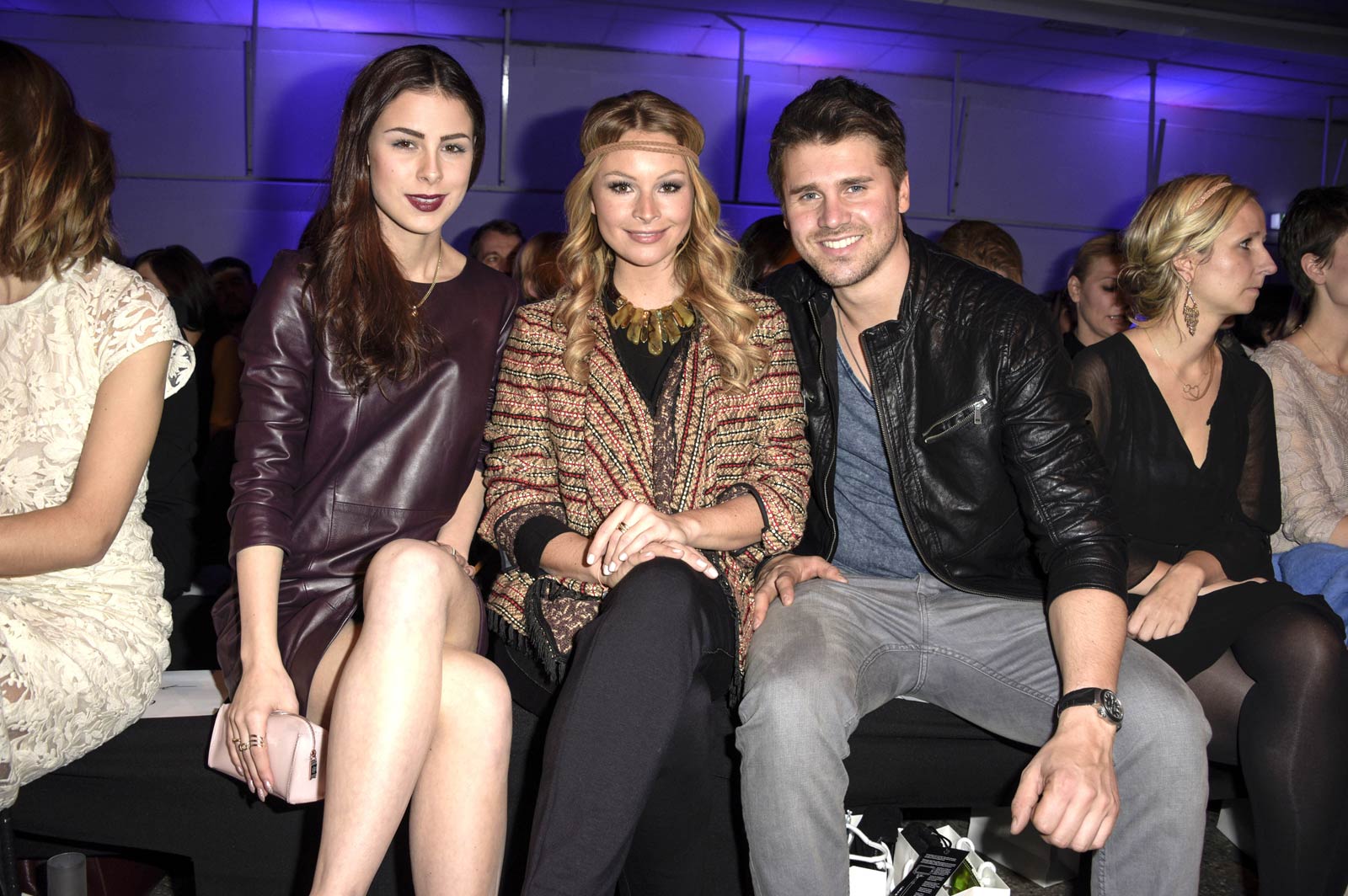 Lena Meyer Landrut attends Mercedes Benz Fashion Week