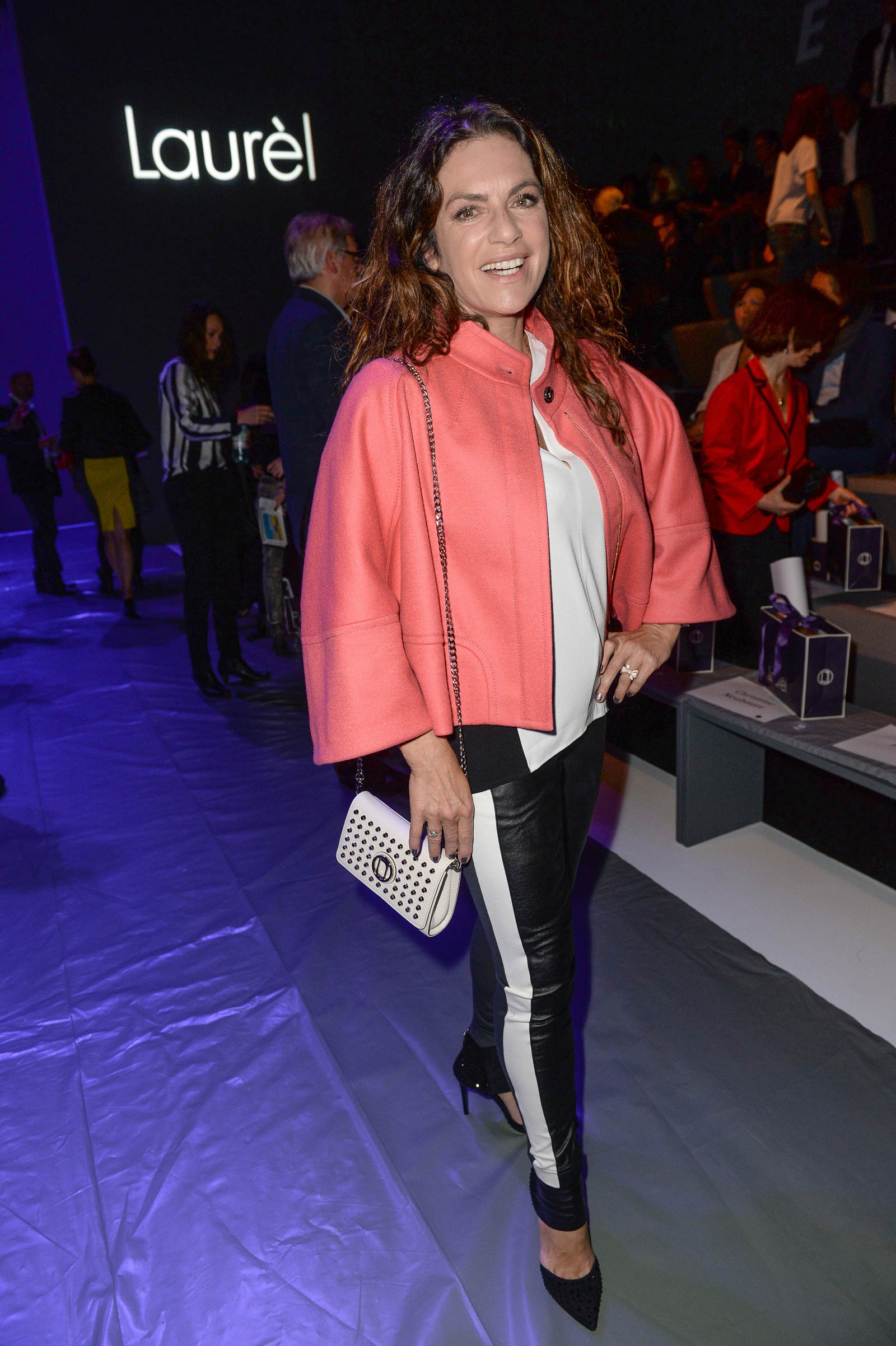 Christine Neubauer attends Merceses Benz Fashion Week