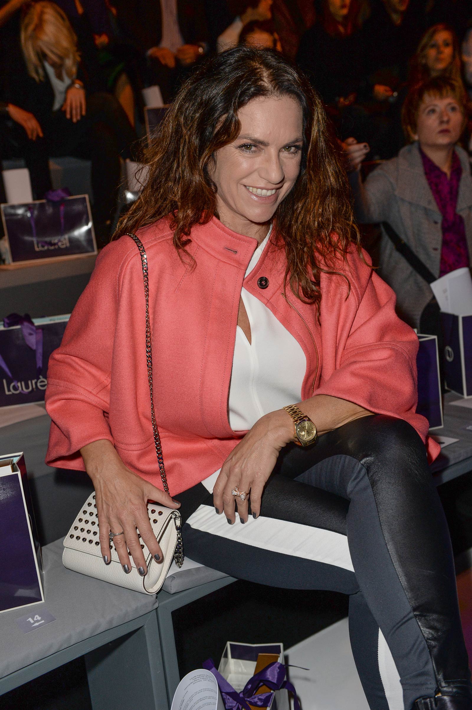 Christine Neubauer attends Merceses Benz Fashion Week