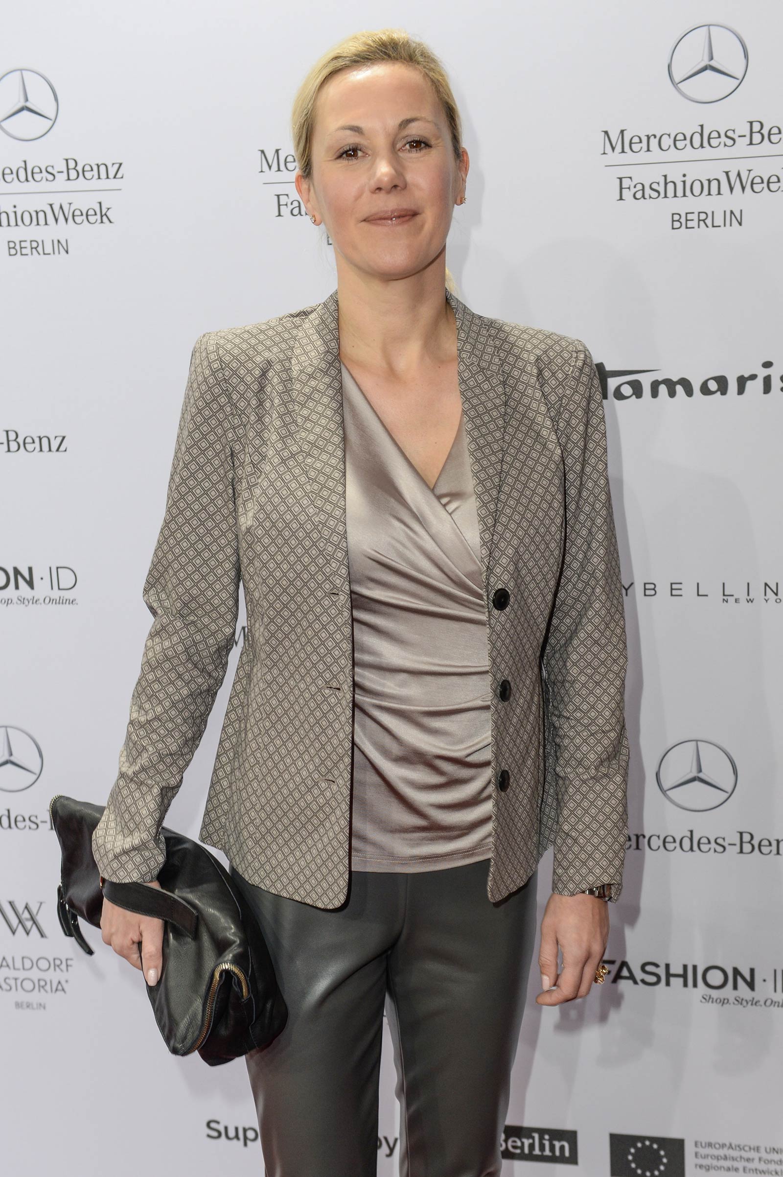 Bettina Wulff attends Merceses Benz Fashion Week