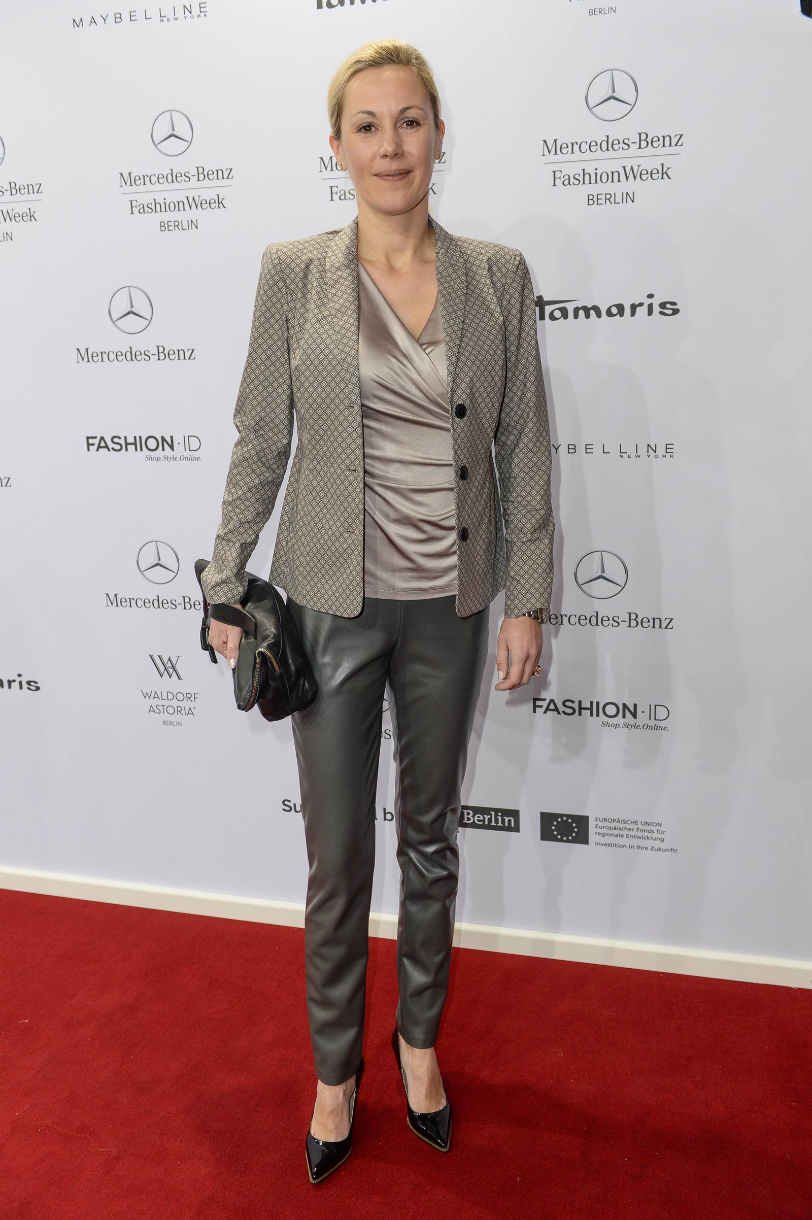 Bettina Wulff attends Merceses Benz Fashion Week
