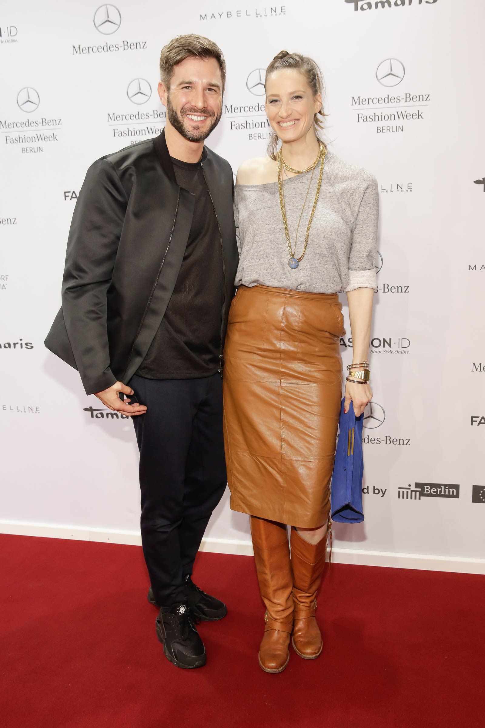 Other german celebrities attend Merceses Benz Fashion Week