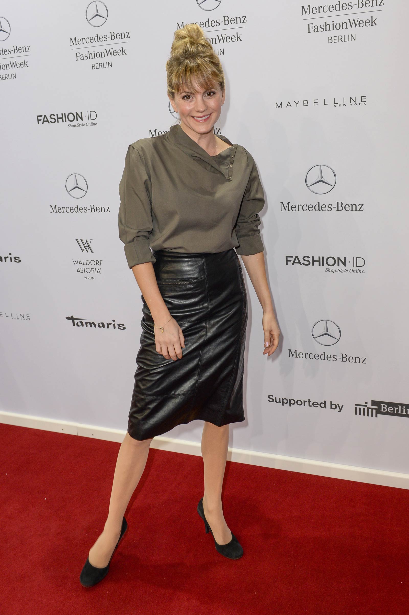 Other german celebrities attend Merceses Benz Fashion Week