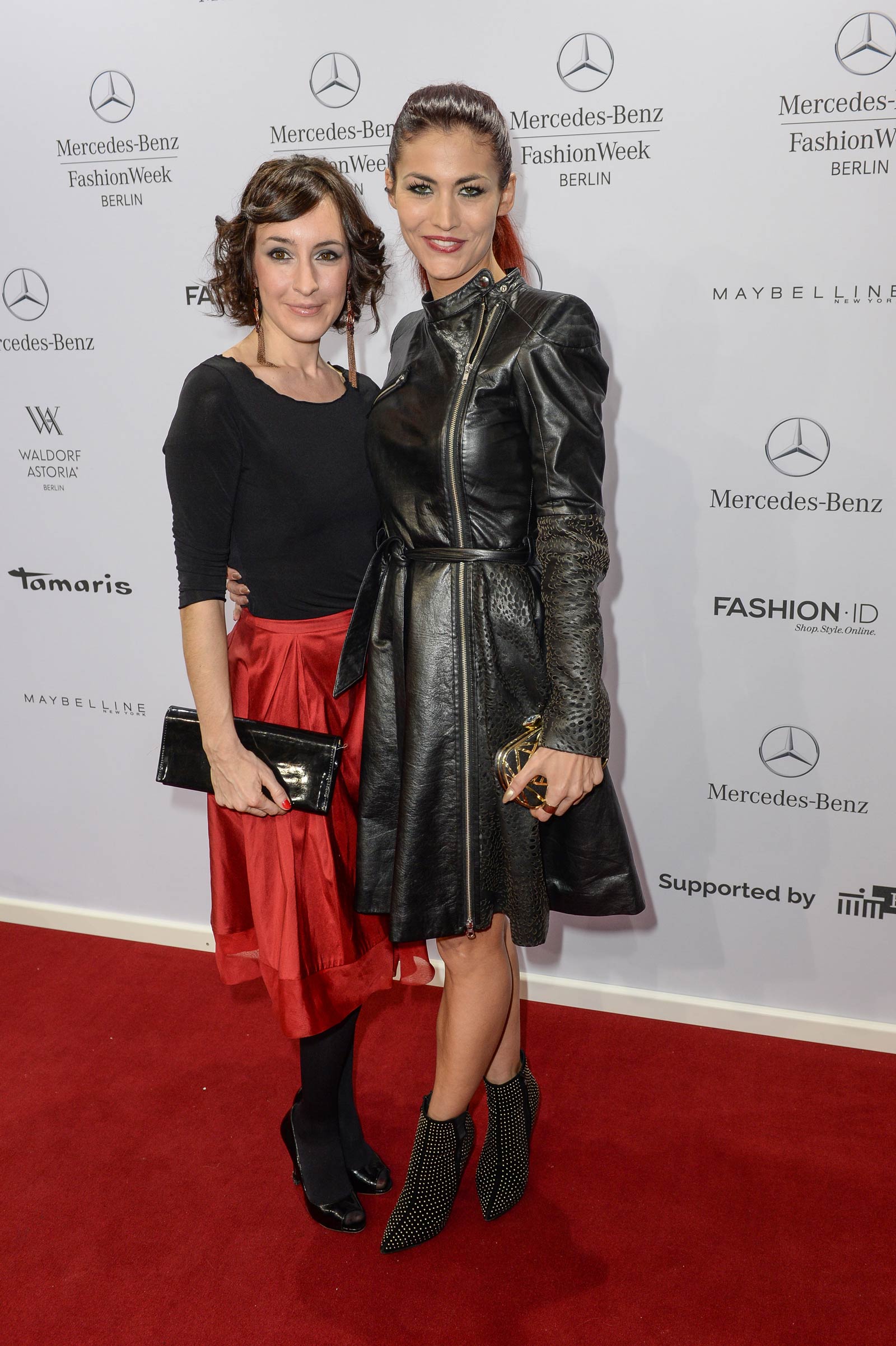 Other german celebrities attend Merceses Benz Fashion Week