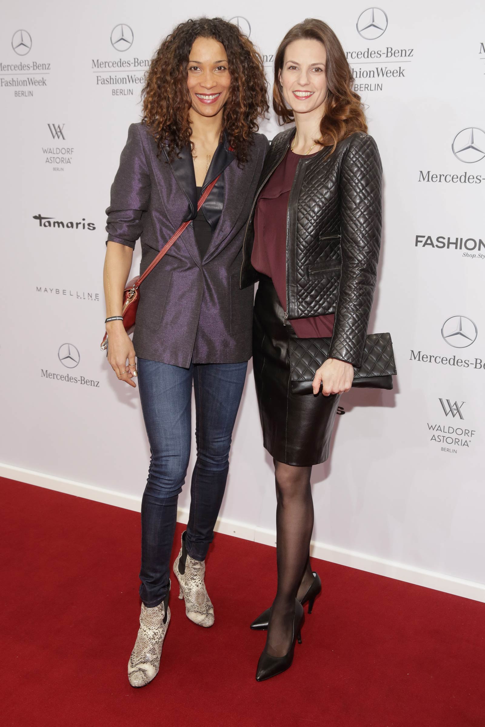 Other german celebrities attend Merceses Benz Fashion Week