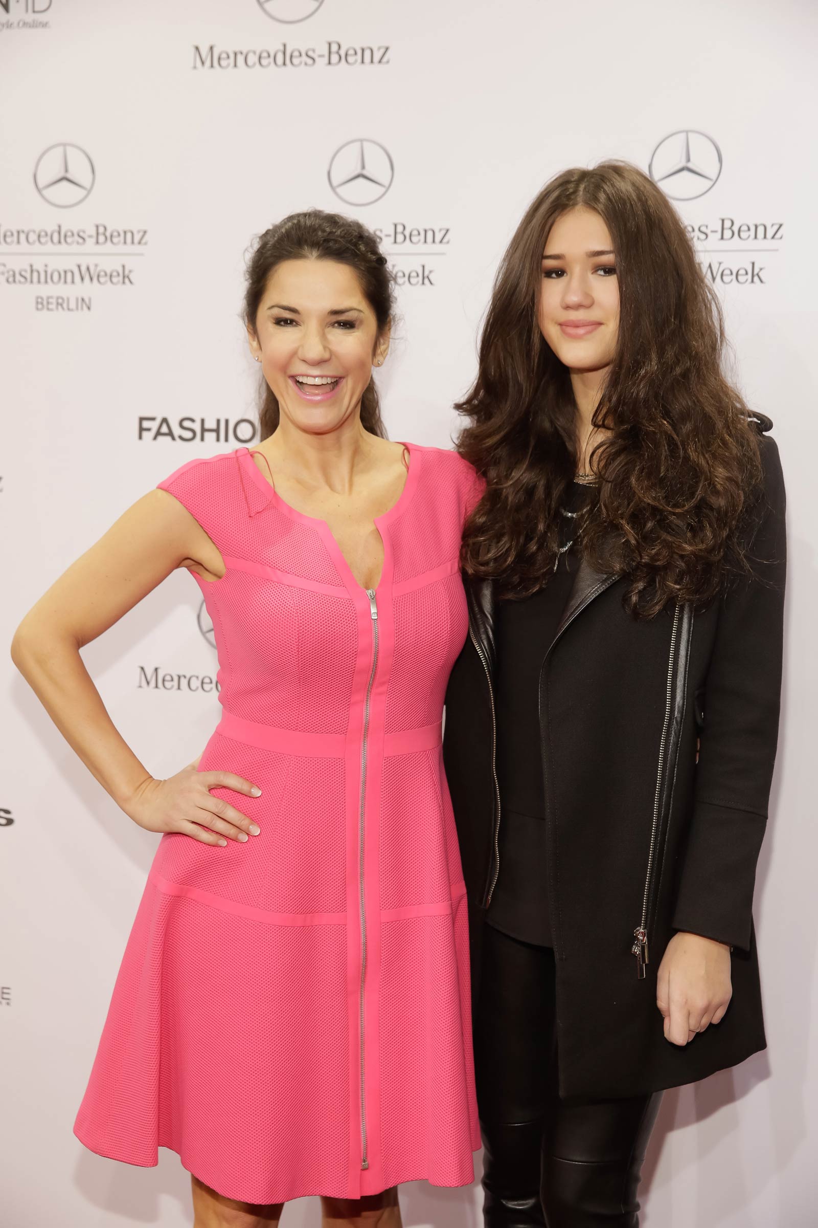 Other german celebrities attend Merceses Benz Fashion Week