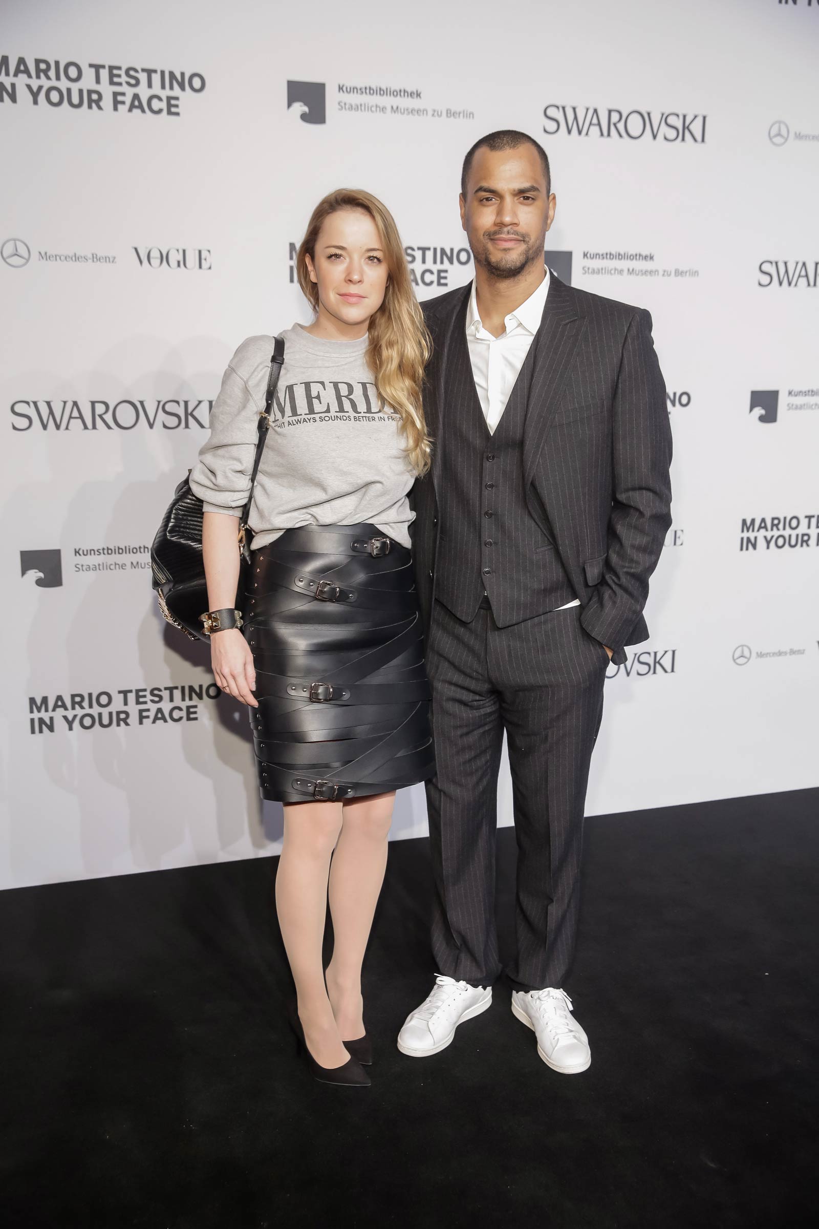 Other german celebrities attend Merceses Benz Fashion Week