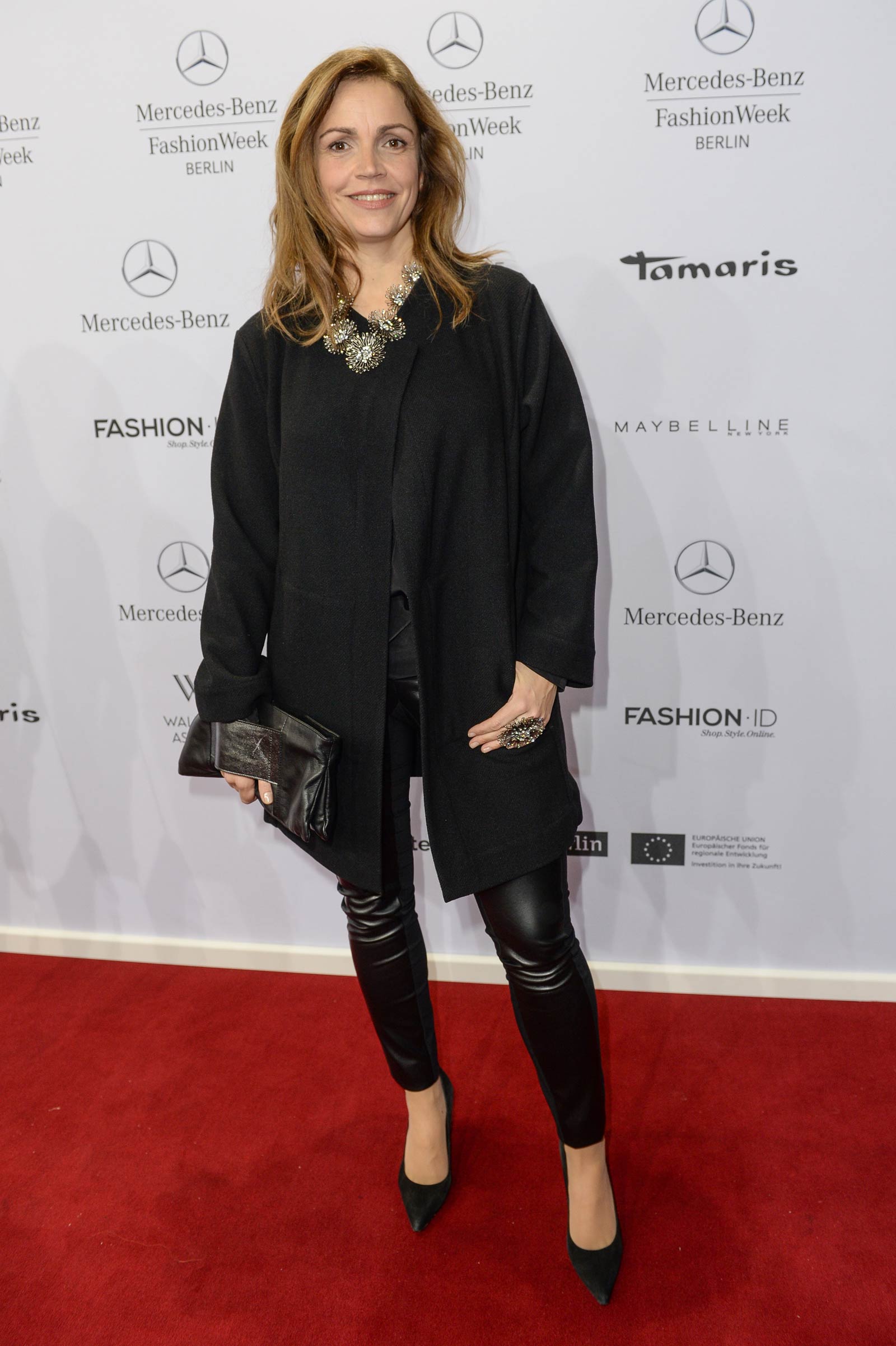 Other german celebrities attend Merceses Benz Fashion Week