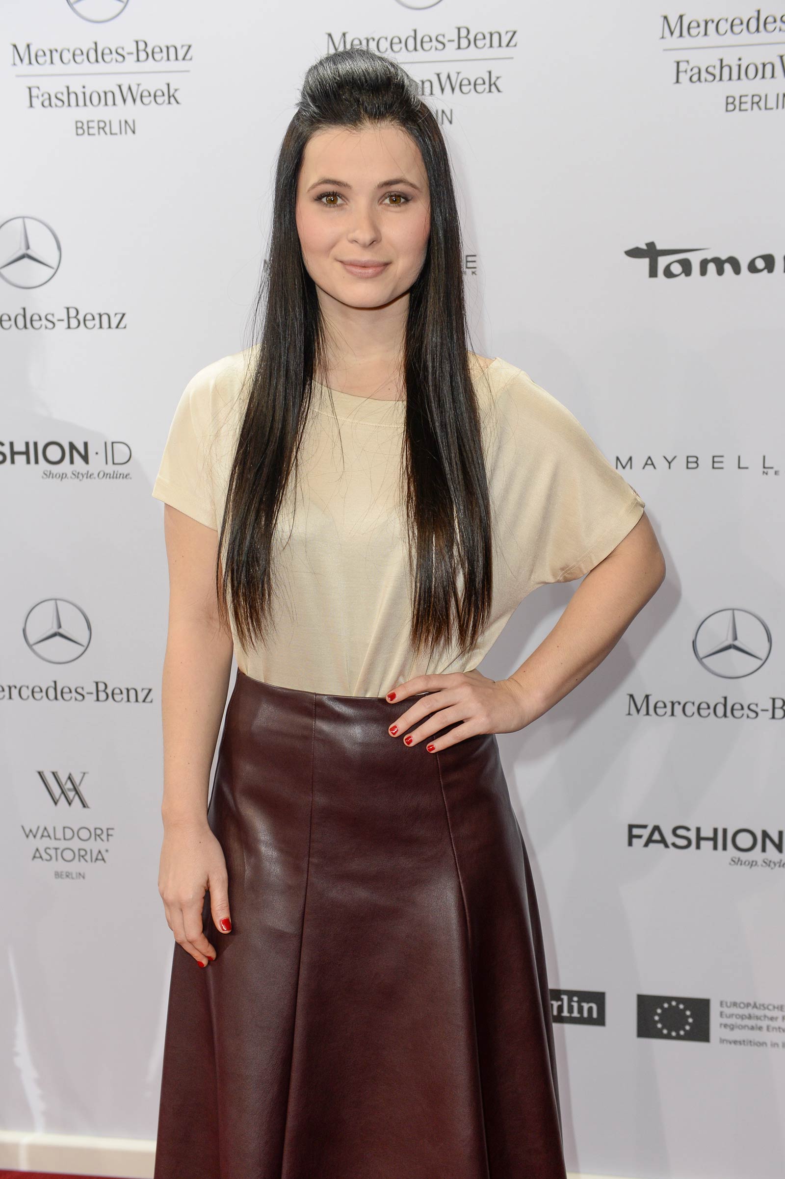 Other german celebrities attend Merceses Benz Fashion Week