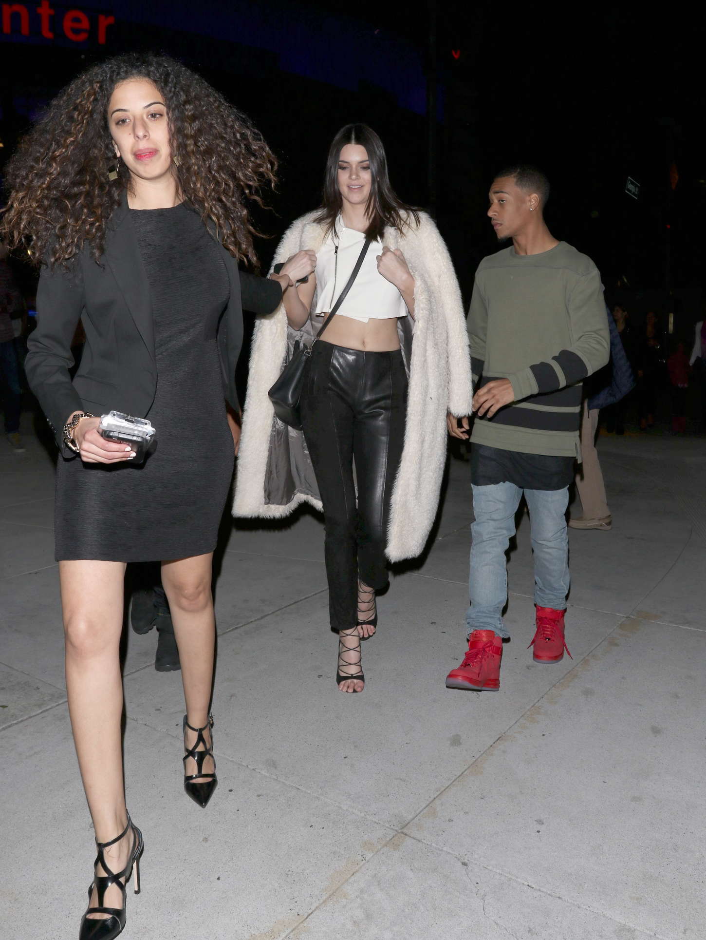 Kendall Jenner leaving The Staples Center