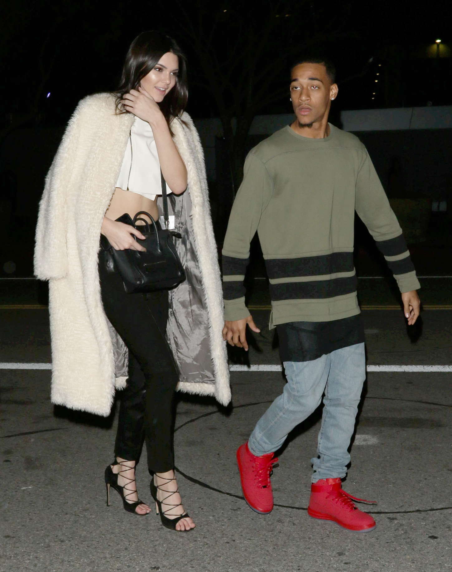 Kendall Jenner leaving The Staples Center