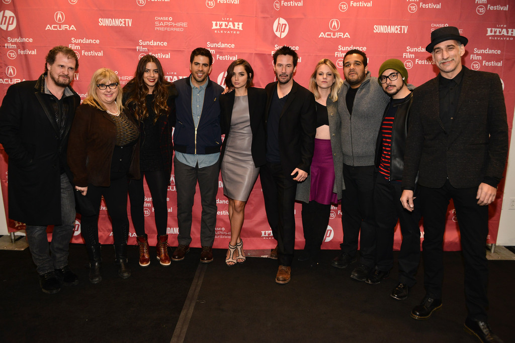 Ana de Armas attends the Knock Knock Premiere