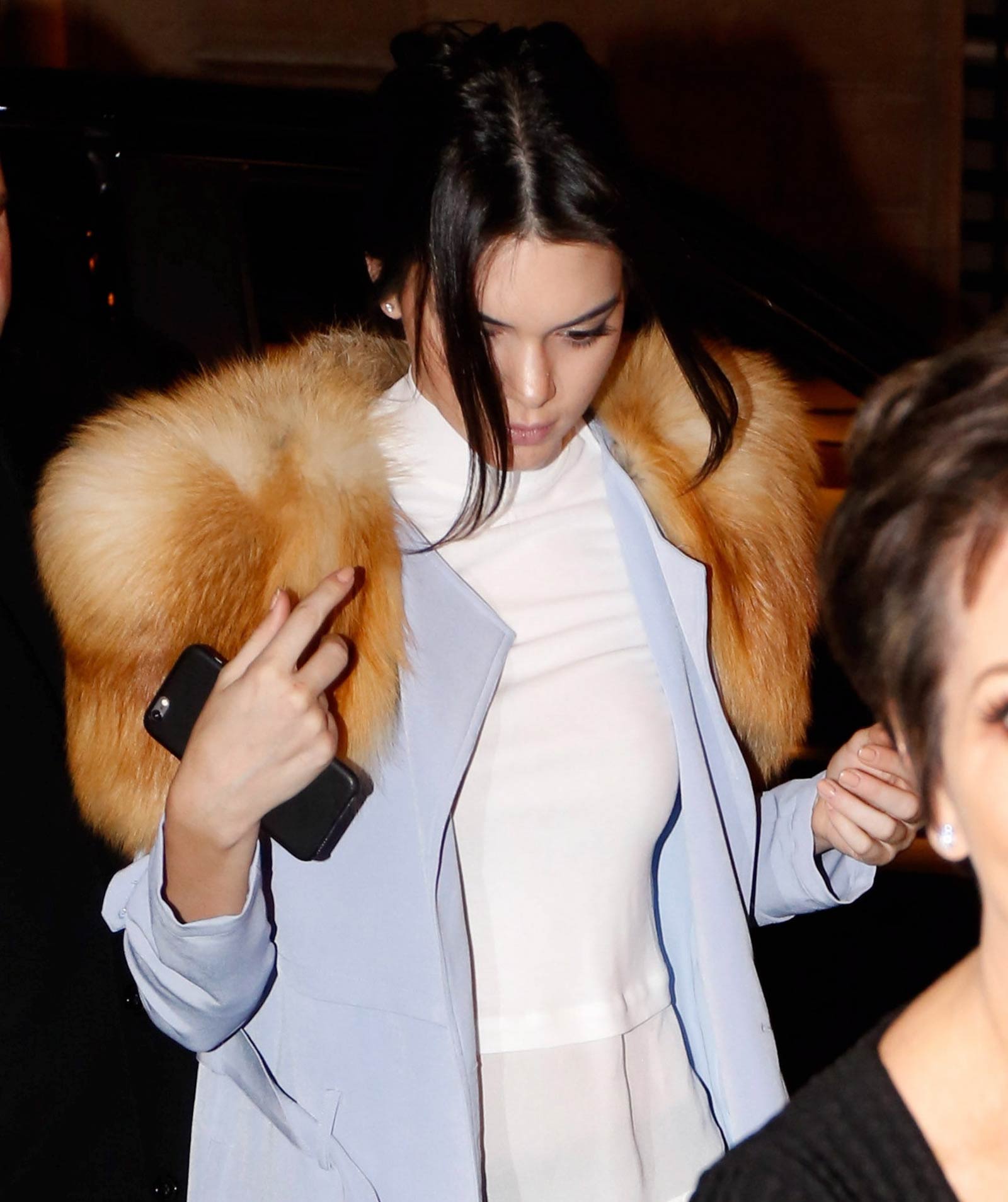 Kendall & Kris Jenner out and about in Paris