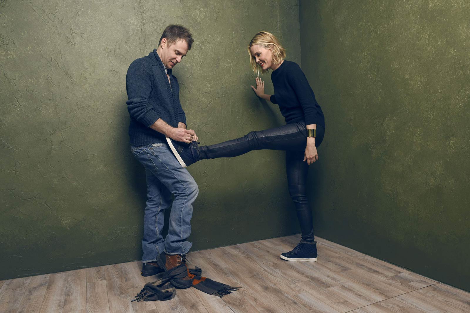 Leslie Bibb Don Verdean portraits at Sundance