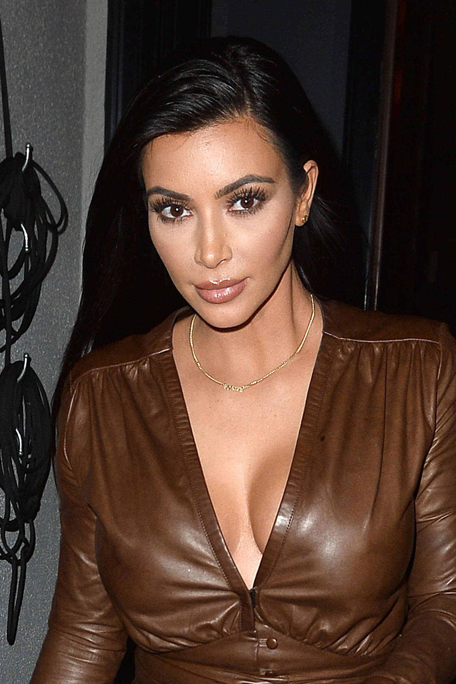 Kim Kardashian spotted out for dinner at Craig’s Restaurant