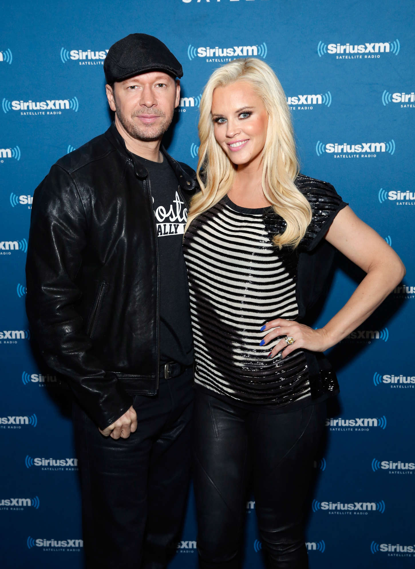 Jenny McCarthy attends Super Bowl XLIX Radio Row