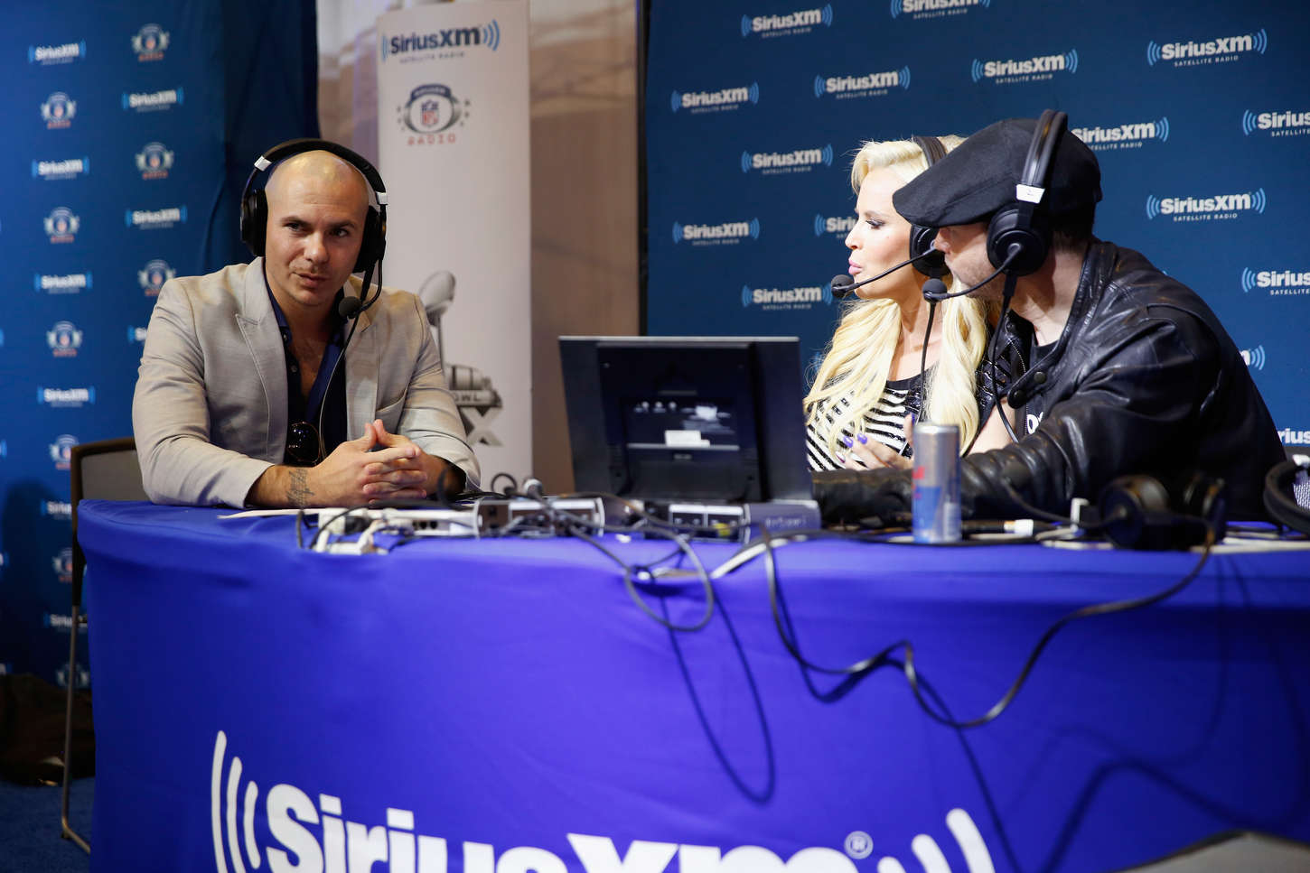 Jenny McCarthy attends Super Bowl XLIX Radio Row