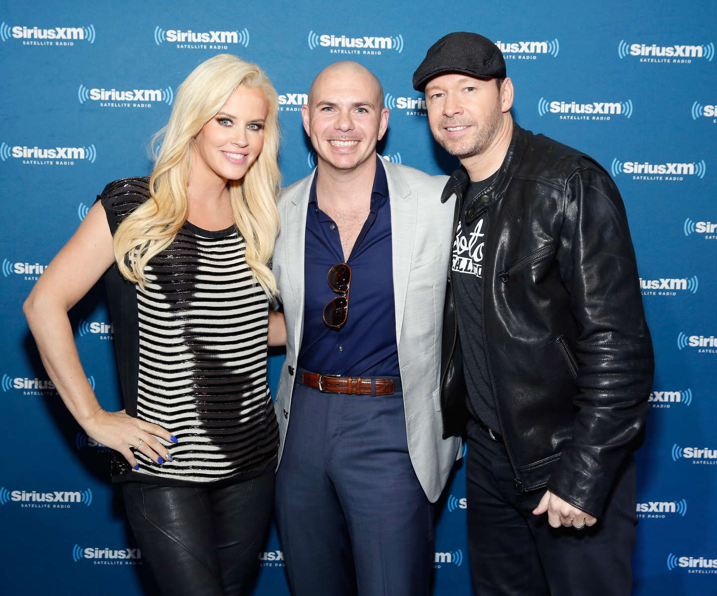 Jenny McCarthy attends Super Bowl XLIX Radio Row