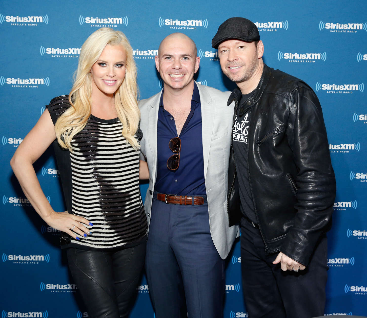 Jenny McCarthy attends Super Bowl XLIX Radio Row