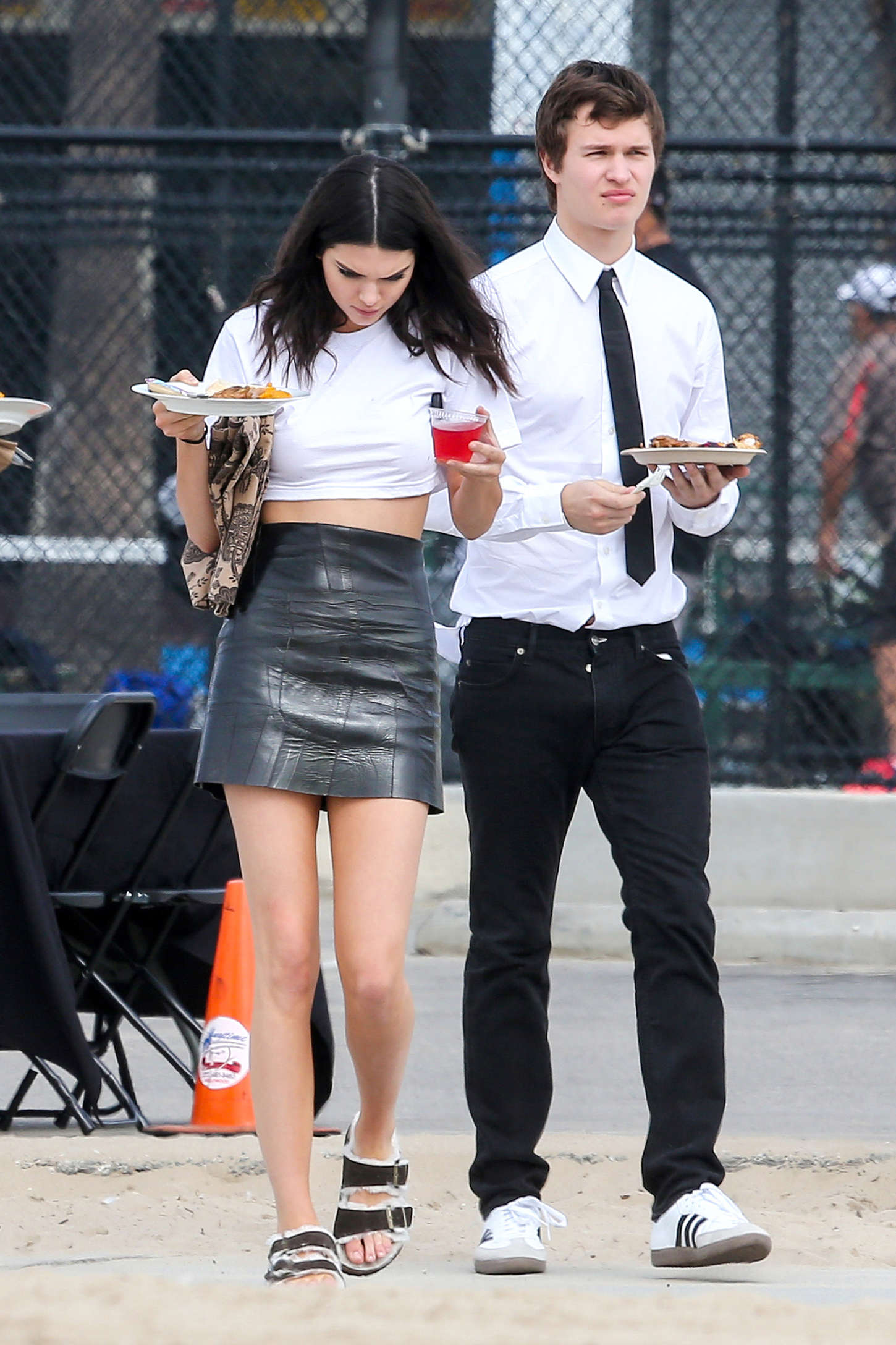 Kendall Jenner photoshoot in Venice Beach