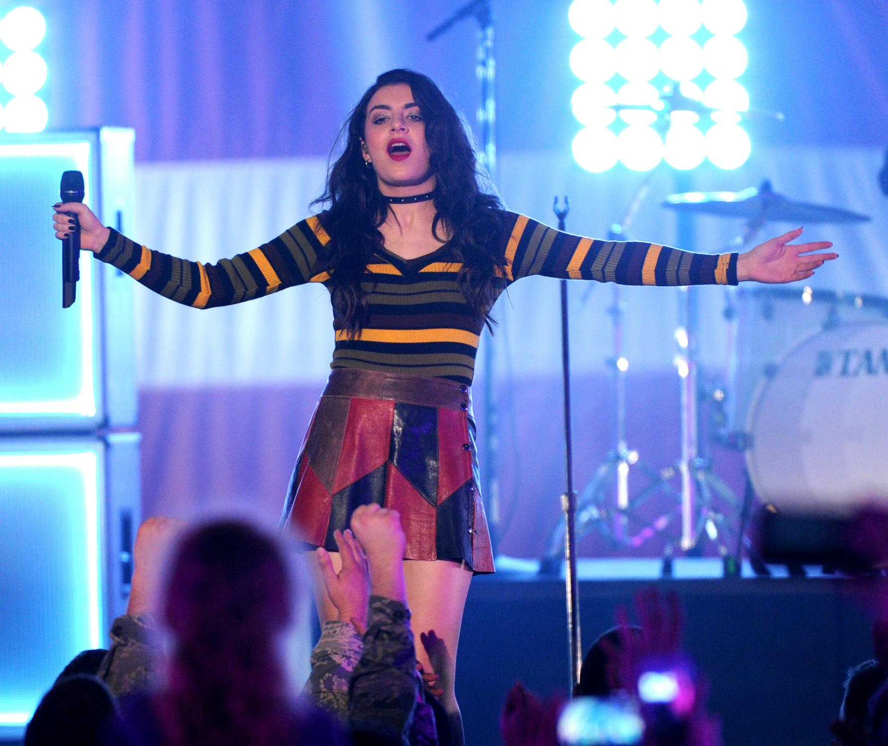 Charli XCX at VH1 Papa John’s Super Bowl Blitz