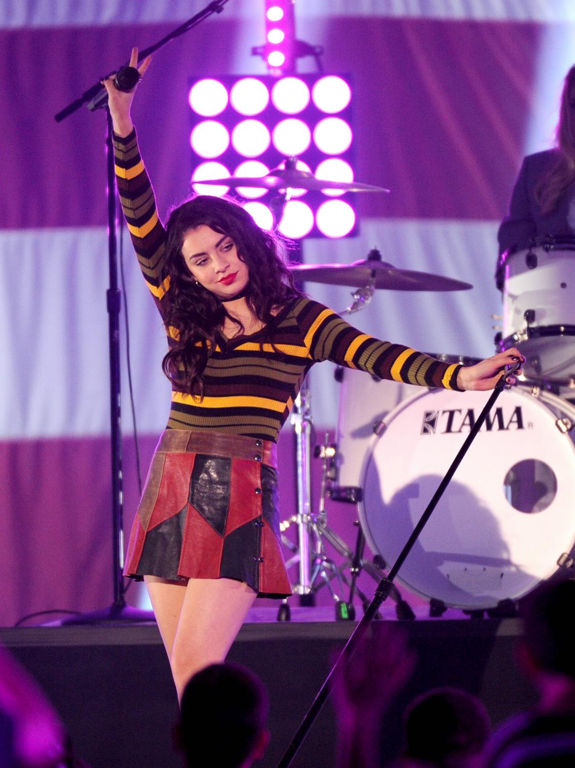 Charli XCX at VH1 Papa John’s Super Bowl Blitz