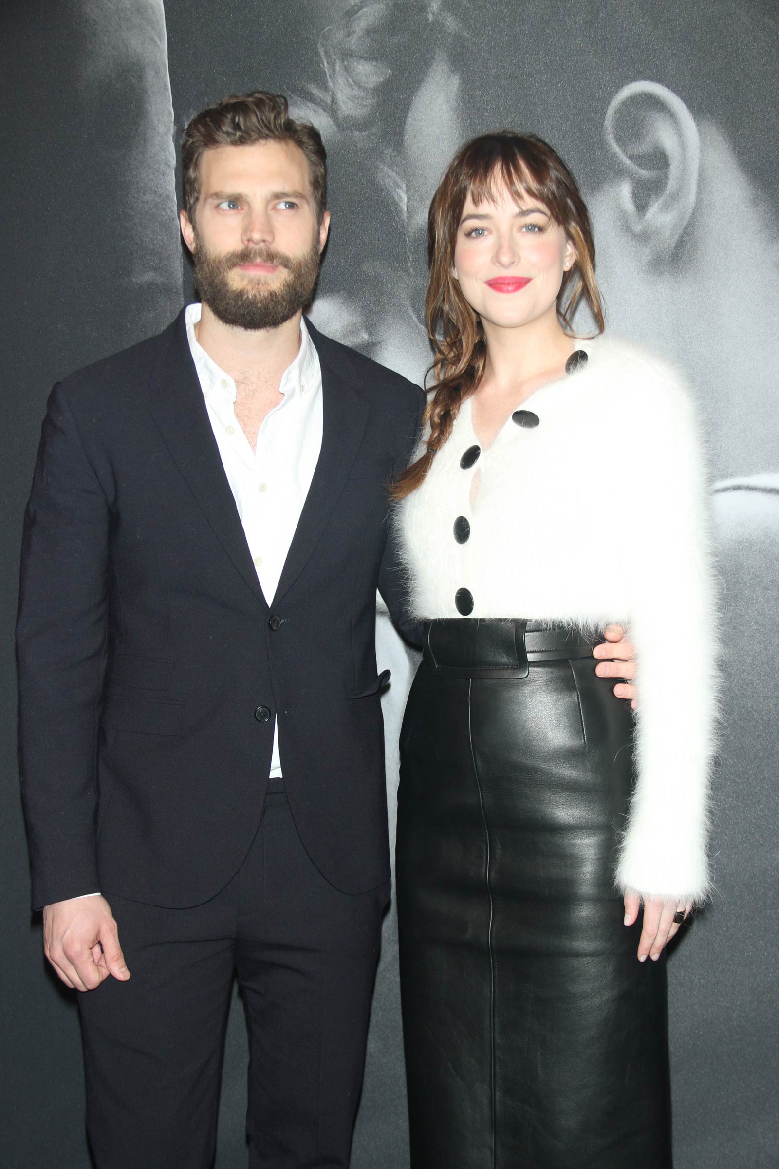 Dakota Johnson attends the Fifty Shades Of Grey screening