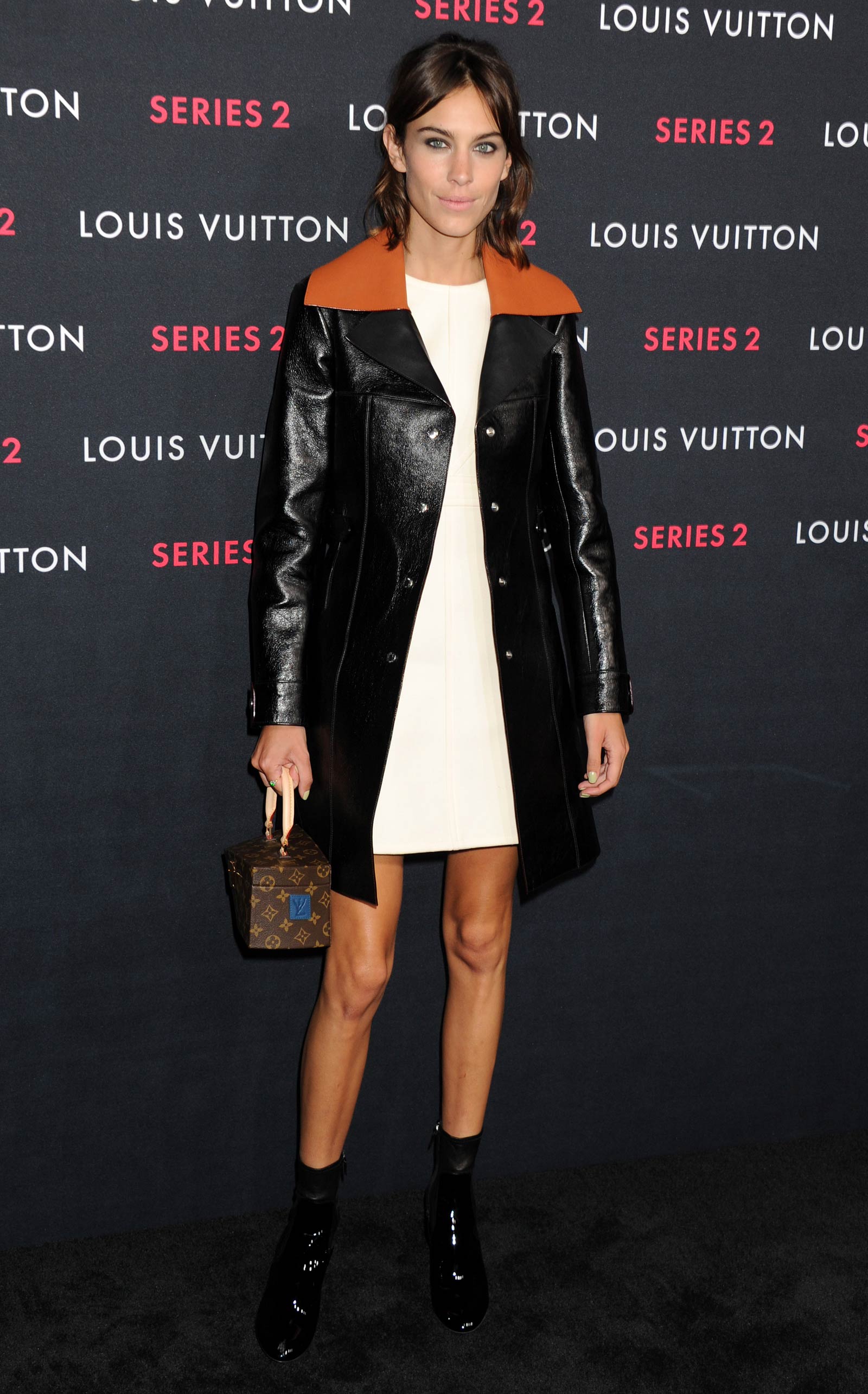 Alexa Chung attends Louis Vuitton Series 2 The Exhibition