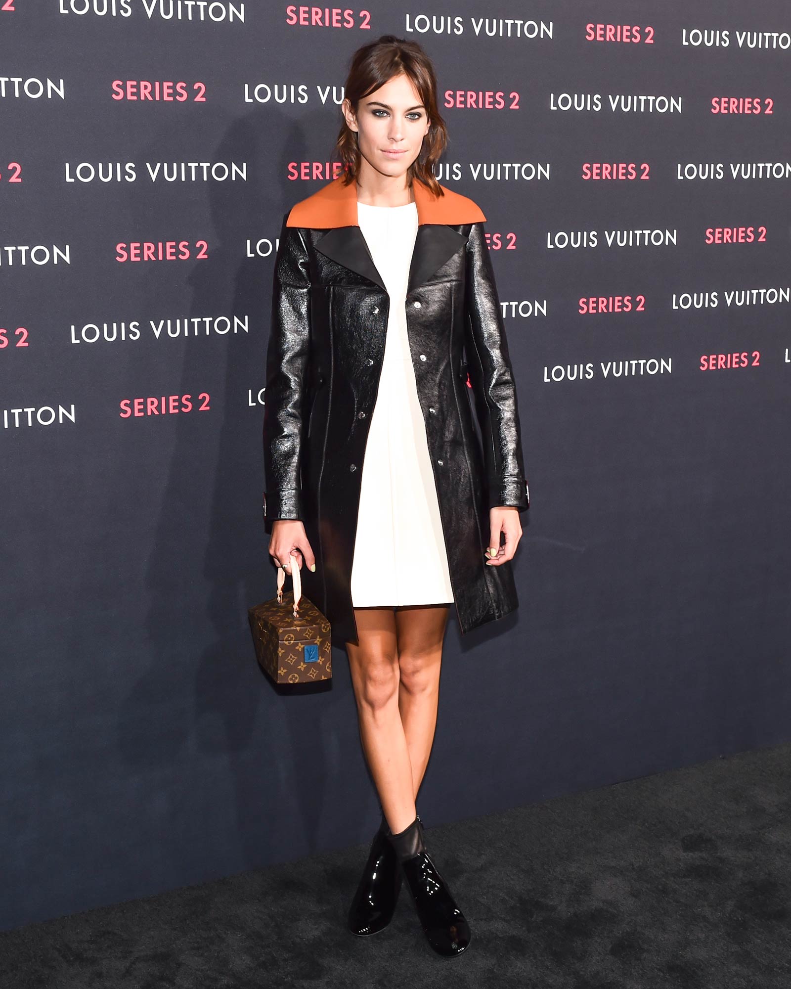 Alexa Chung attends Louis Vuitton Series 2 The Exhibition